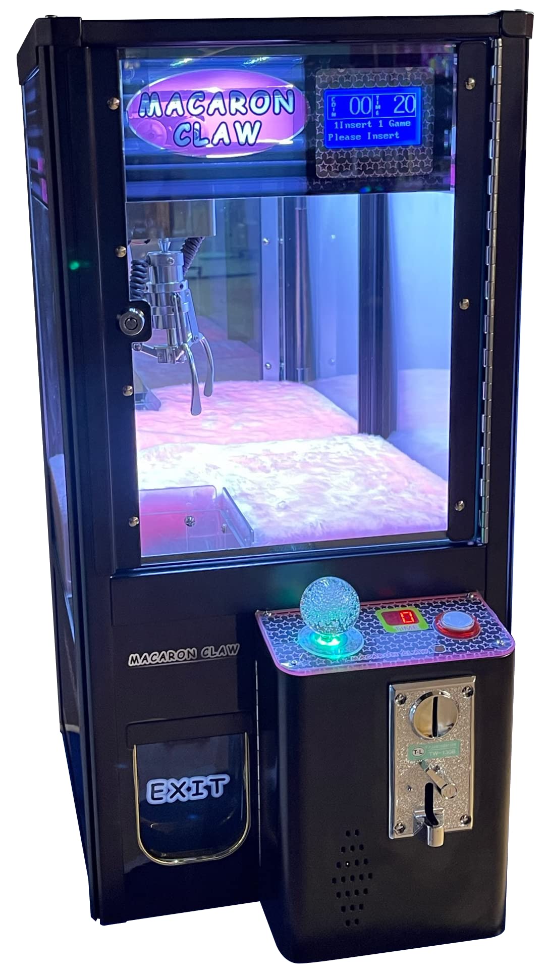 Mini Claw Machine Crane Game Toy for Kids - Black | Fun Arcade Prize Grabber for Birthday Parties, Carnival Games & Family Entertainment (Pre-Order)