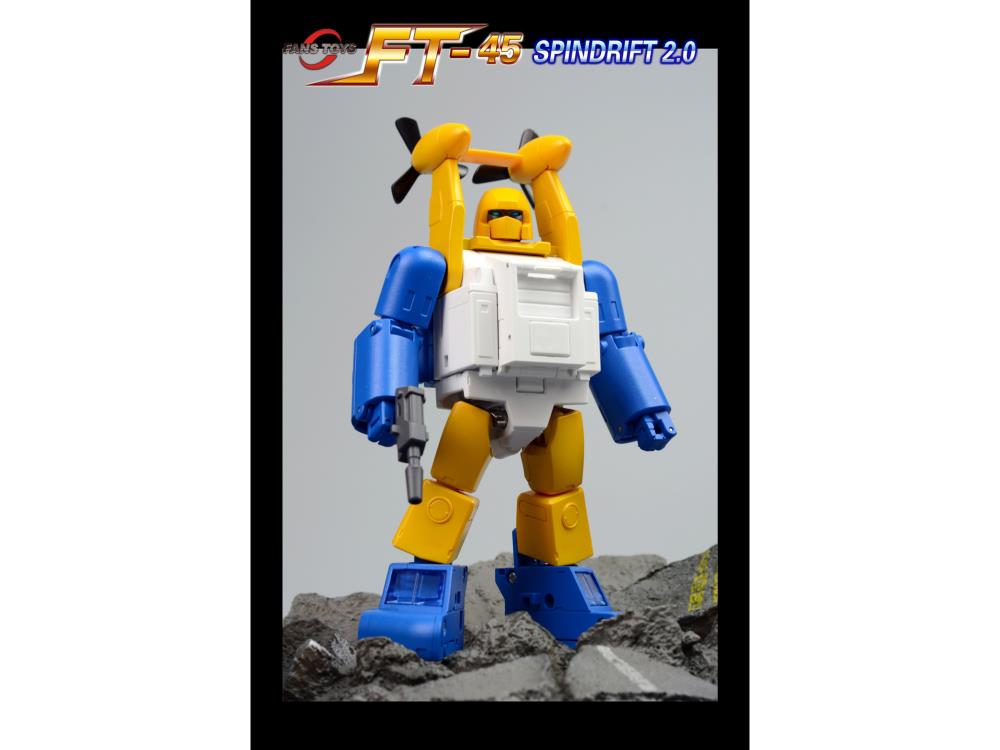 Fans Toys FT-45 Spindrift 2.0 Transformers Masterpiece-Style Collectible Action Figure - Perfect for Display & G1 Collection (Gift for Fans & Adult Collectors)