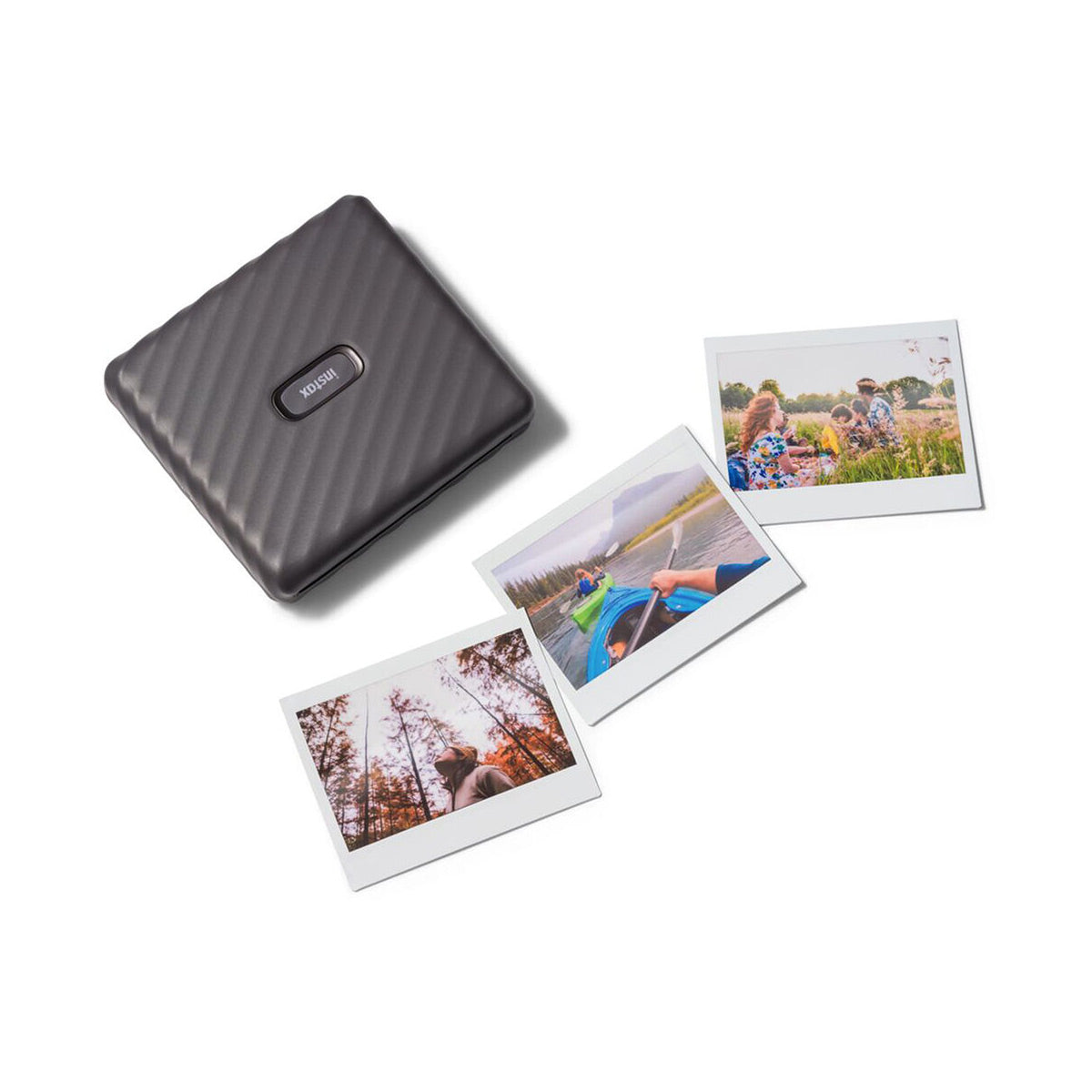 Fujifilm INSTAX Wide Link Smartphone Printer (Mocha Gray) - Print Instant Photos from Phone - Perfect for Parties, Travel & Home Decor