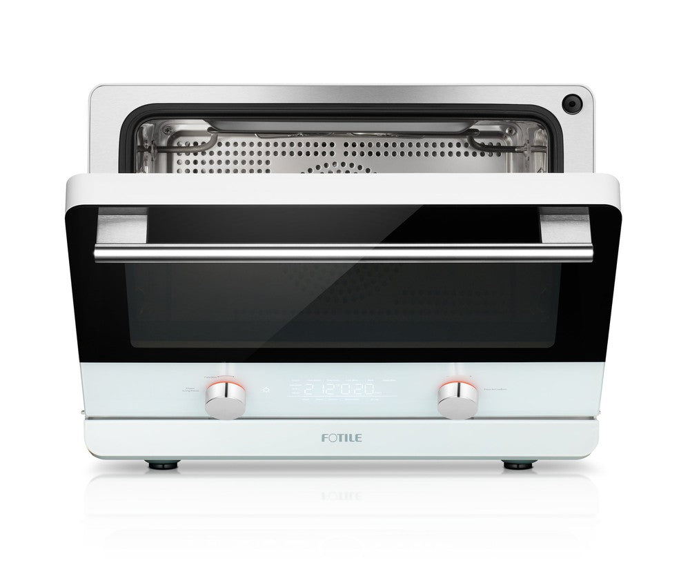 Fotile Chefcubii 4-in-1 Countertop Convection Steam Combi Oven with Air Fryer (HYZK26 E1) - Perfect for Baking, Roasting, Steaming & Air Frying in Small Kitchens