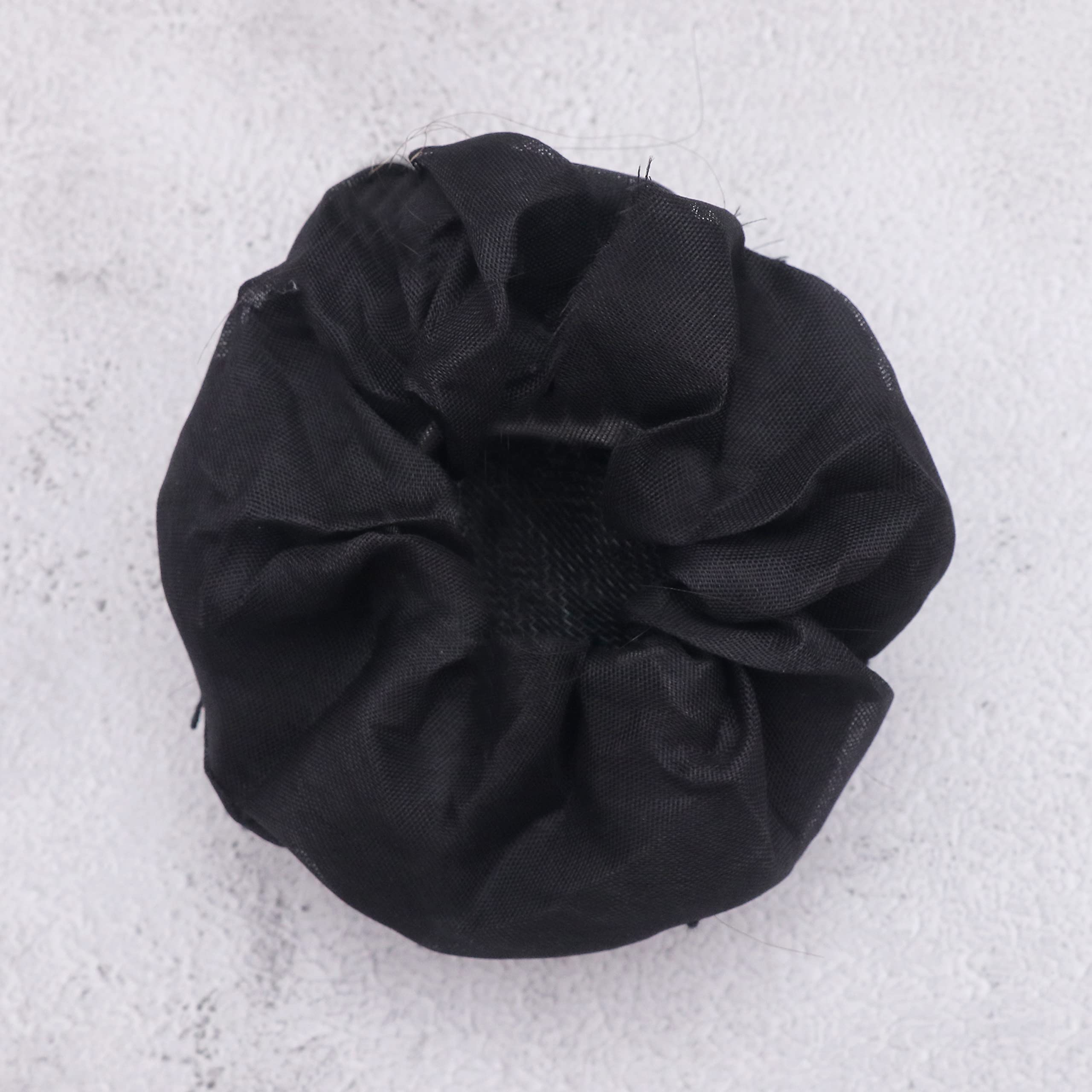 Honbon Hair Extension Plain Juda with Stone Work for Bun Decorations | Artificial Juda for Brides & Women | Perfect for Weddings, Parties & Special Occasions