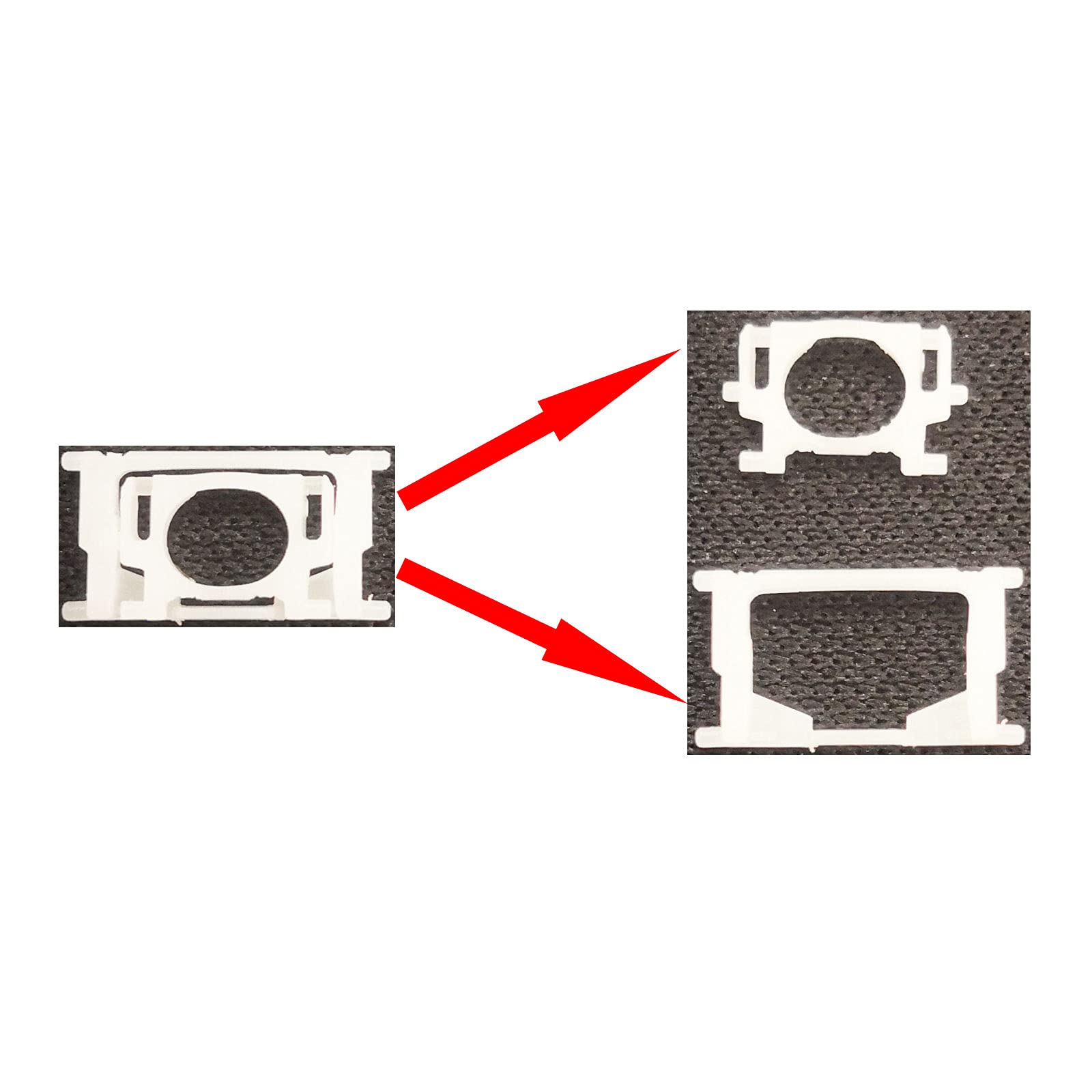 Replacement ESC Keycap & Hinge for MacBook Pro Retina A1425 A1502 A1398 & MacBook Air A1369 A1466 - Compatible Keyboard Repair Part for Easy DIY Fix | Perfect for Broken or Missing Keys