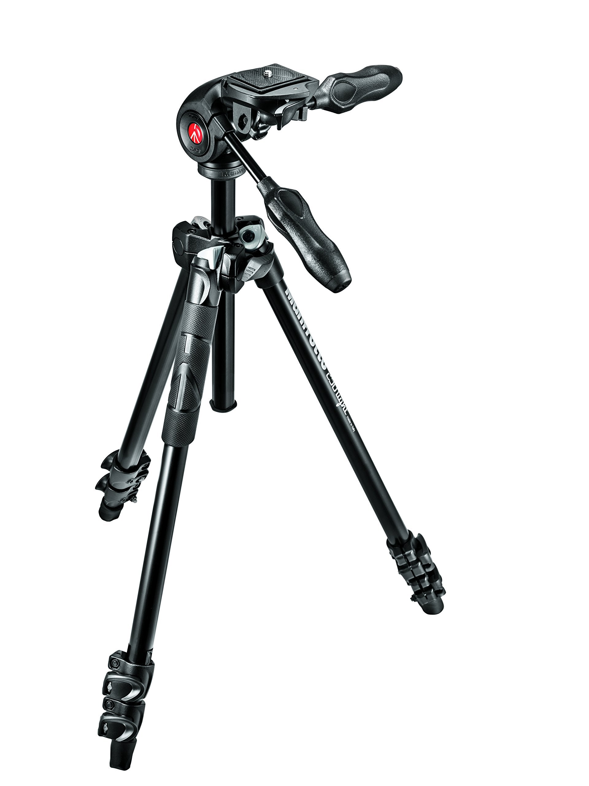 Manfrotto Professional Tripod Head Kit (Black) - Perfect for DSLR, Mirrorless Cameras & Video Shooting - Ideal for Travel, Studio & Outdoor Photography