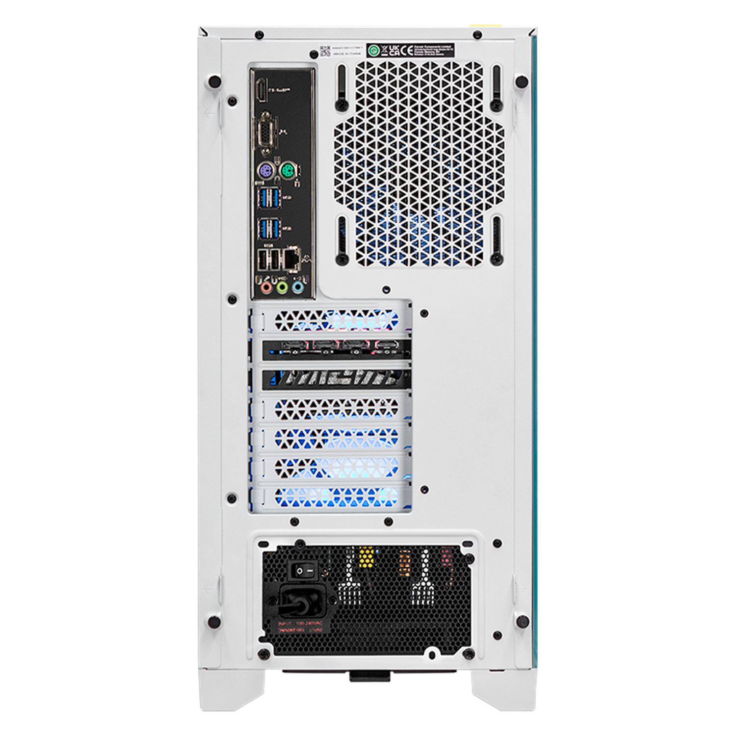 Xtreme PC Gaming Desktop - AMD Radeon RX 6900 XT GPU, Ryzen 9 7900X CPU, 32GB DDR5 RAM, 1TB SSD, Liquid Cooling, WiFi, Air Flow White Case - Perfect for 4K Gaming, Streaming & Content Creation