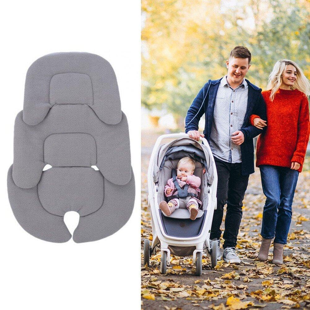 **Soft Baby Stroller Cushion & Infant Car Seat Insert - Newborn Head & Neck Support Pillow, Toddler Seat Pad Liner - Perfect for Strollers, Car Seats & Travel**