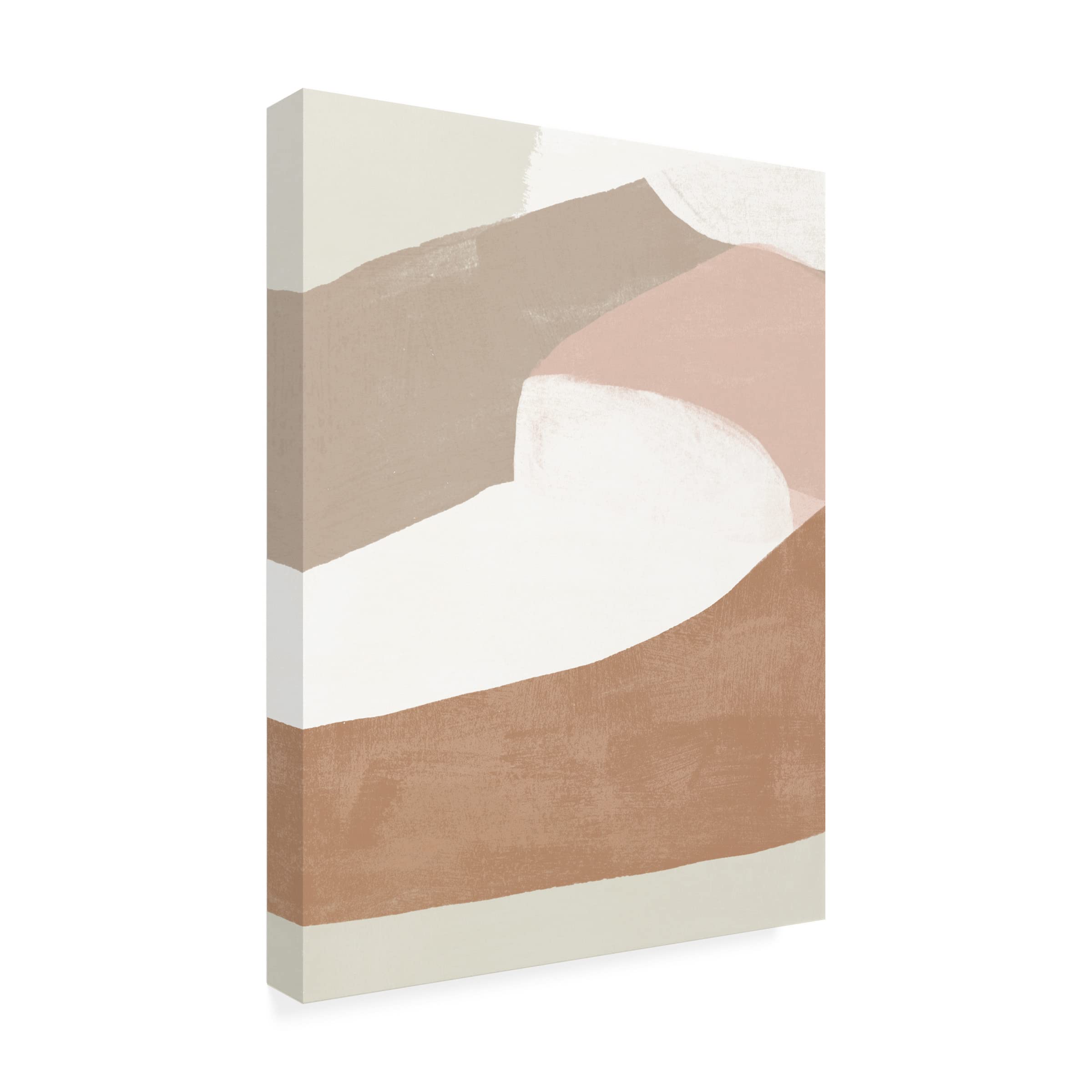 Trademark Fine Art 'Symphonic Shapes VI' Abstract Canvas Wall Art by June Erica Vess - Perfect for Modern Living Room, Office & Bedroom Decor