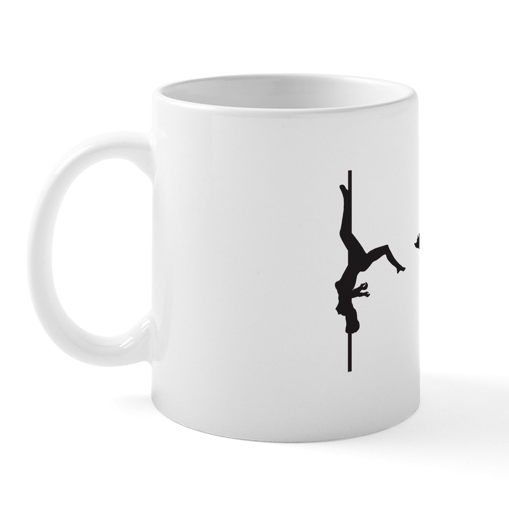 Pole Dance Coffee Mug - 11 oz (325 ml) Ceramic Cup for Coffee, Tea & Hot Drinks - Perfect for Dance Enthusiasts & Gift Giving