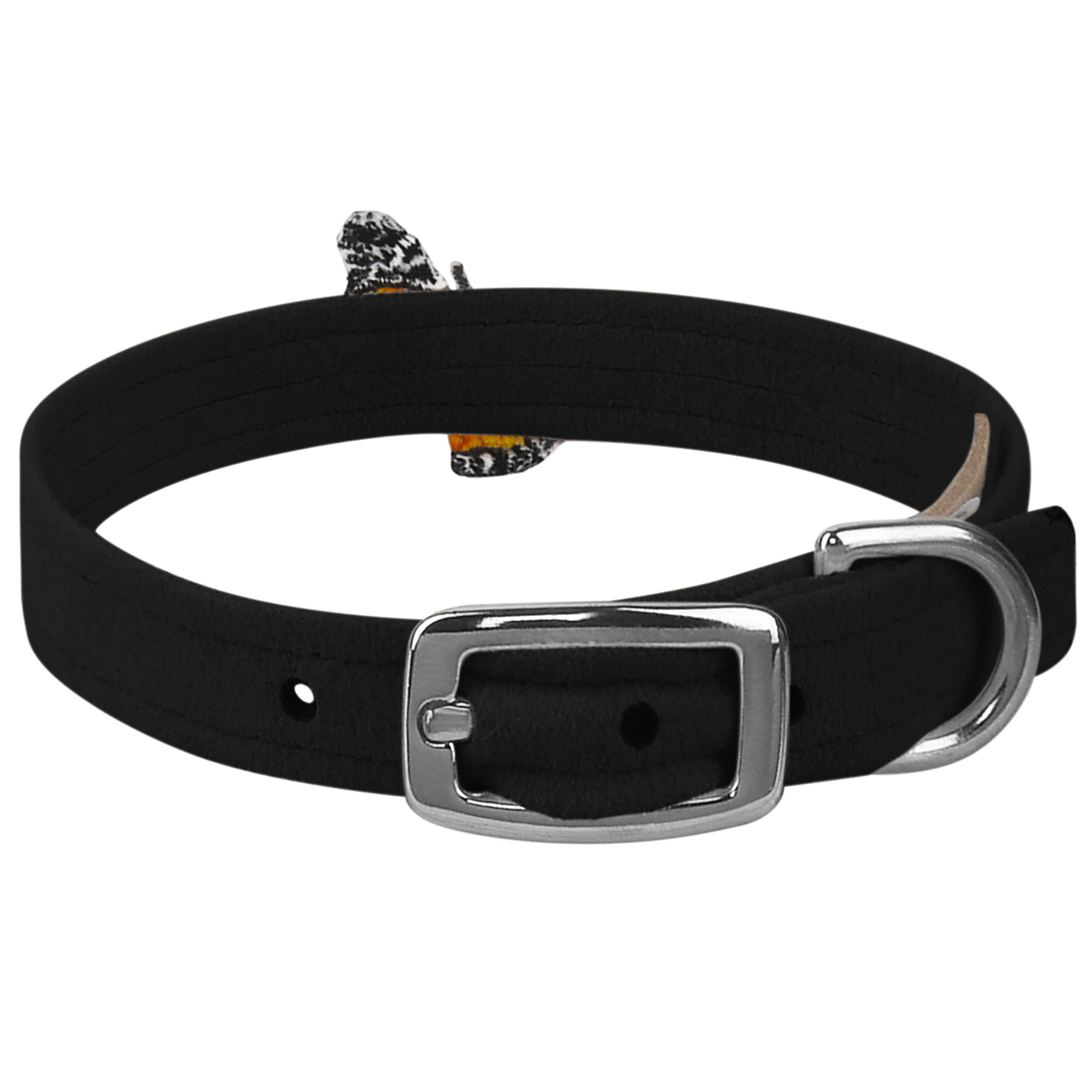Elegant Embroidered Butterfly & Bees Collar - Stylish Floral Detachable Pet Collar for Dogs & Cats - Perfect for Outdoor Adventures, Photo Shoots & Special Occasions