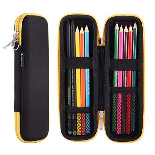 Black/Yellow Pencil Case