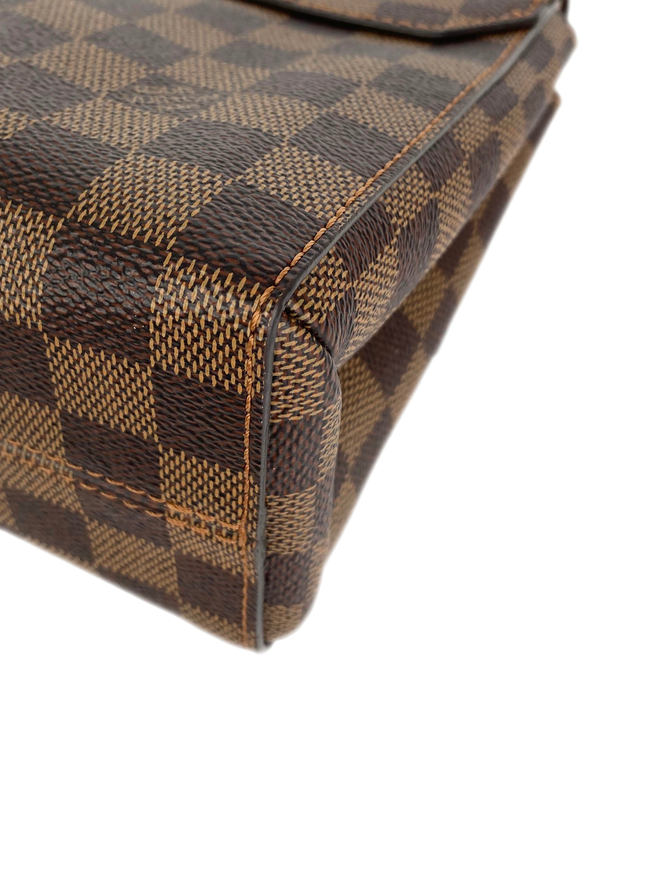 Authentic Louis Vuitton Damier Ebene Vavin PM Crossbody Bag - Luxury Leather Handbag for Women, Perfect for Work, Travel & Evening Events