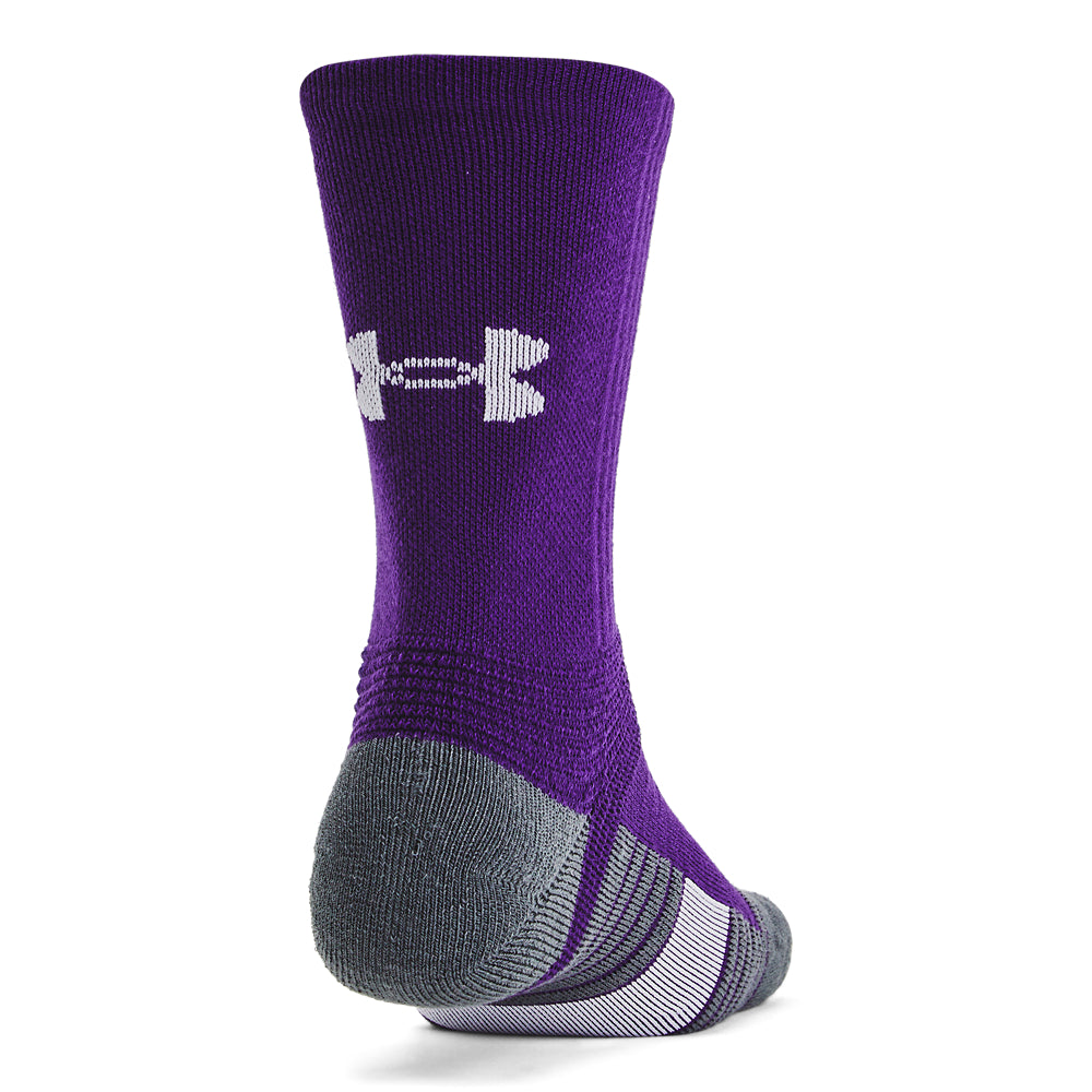 Men's & Women's Under Armour Team Crew Socks - Moisture-Wicking Athletic Socks for Running, Basketball & Workouts