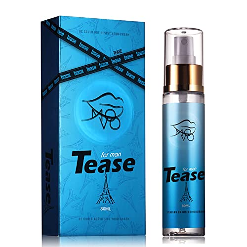 Tease Me Pheromone Perfume for Women - Original Romance Pheromone-Infused Essential Oil to Attract Men - 3ML Mini Eau de Parfum (Boy Scent) - Perfect for Date Nights & Romantic Encounters