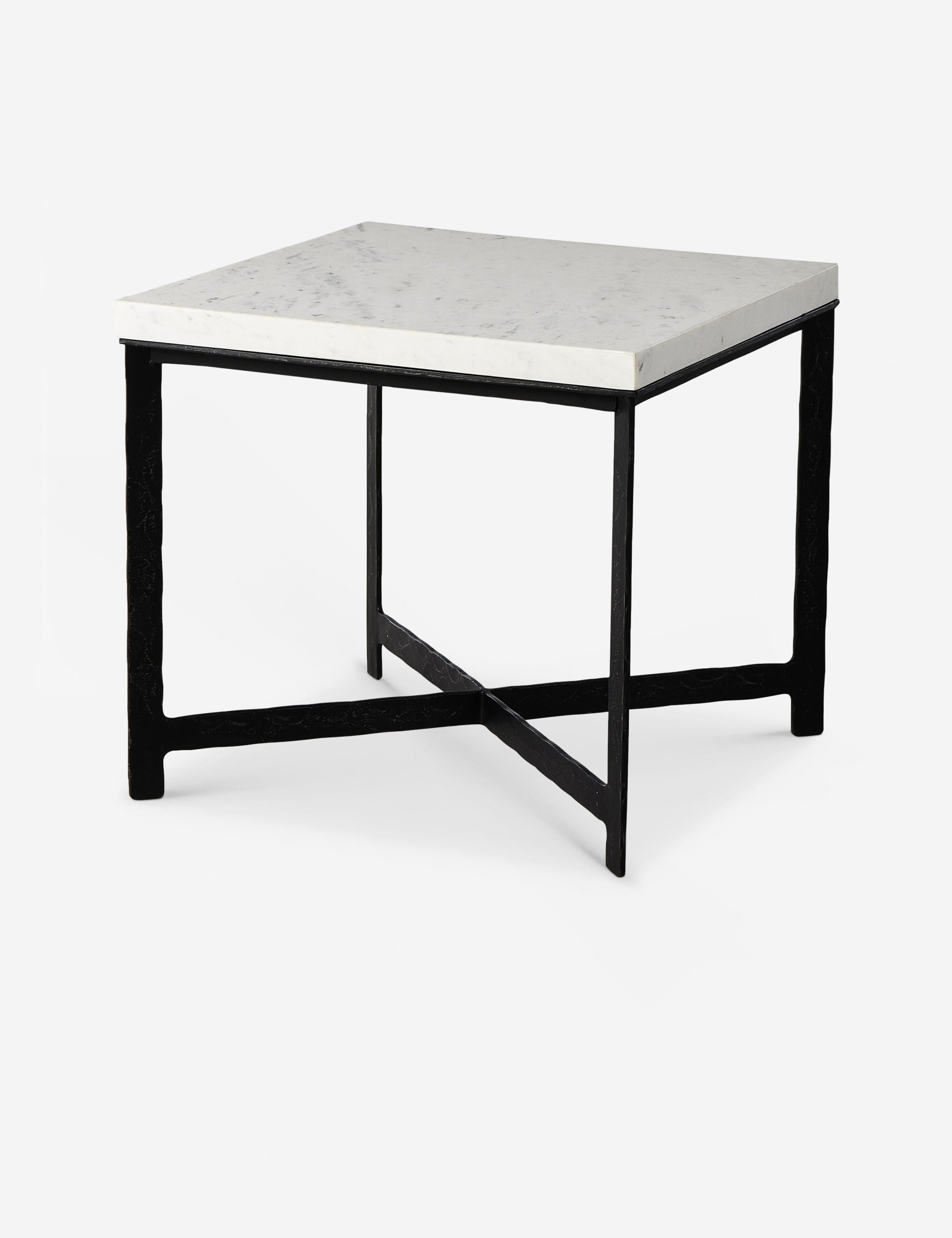 Modern Breslin Side Table - Stylish Nightstand for Bedroom, Living Room & Office - Compact End Table with Storage Shelf - Perfect for Small Spaces, Apartments & Dorm Rooms