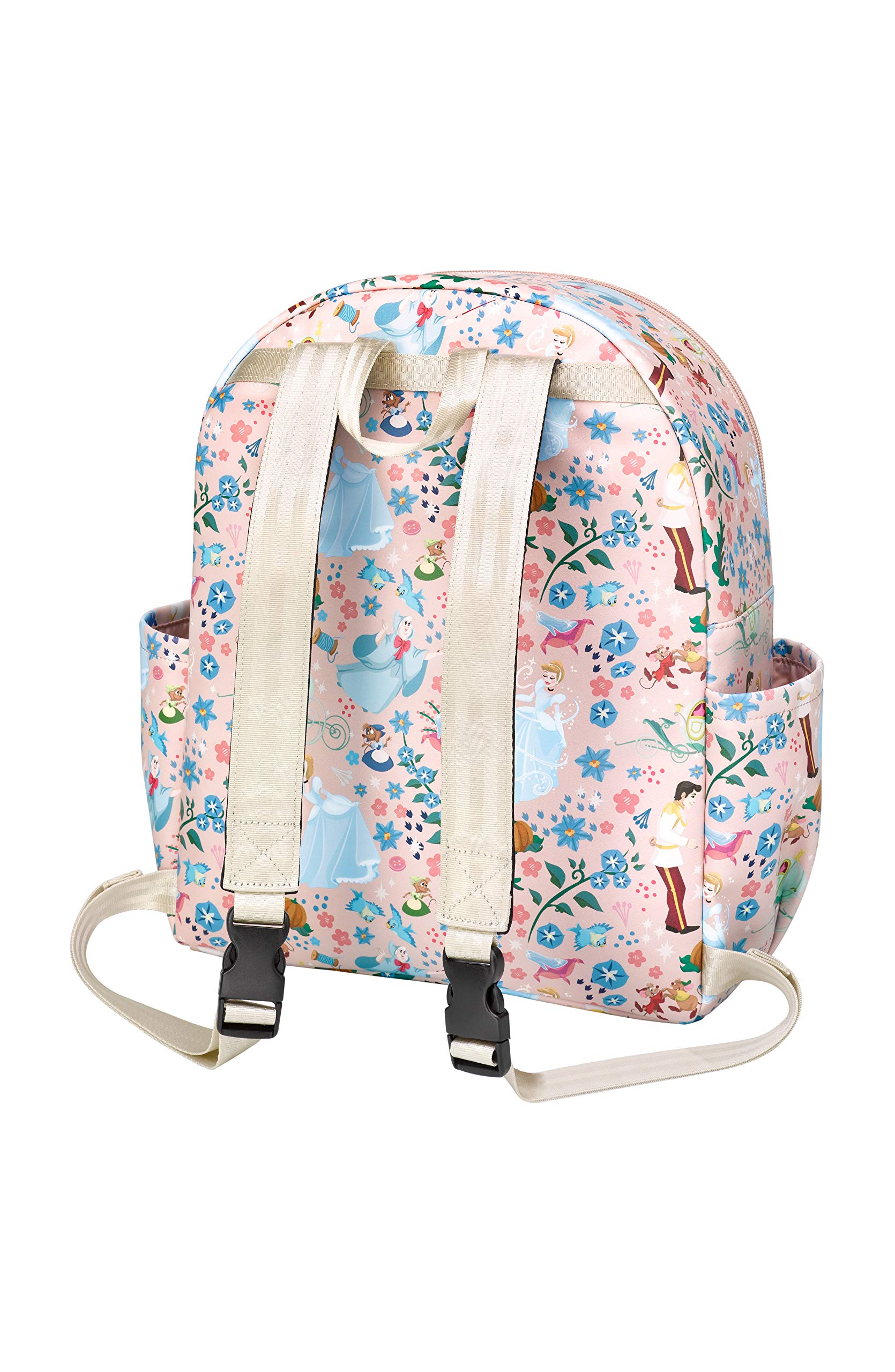 Petunia Pickle Bottom District Backpack Diaper Bag - Stylish & Spacious Baby Carrier for Parents | Disney Cinderella Collaboration | Perfect for Travel, Daycare & On-The-Go Moms & Dads