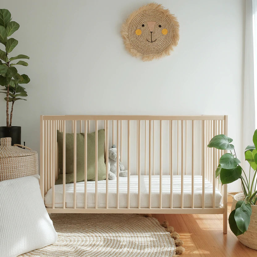 Heveya® Organic Latex Kids Mattress & Pillow Set - Hypoallergenic, Breathable & Supportive for Toddlers & Children - Perfect for Bedrooms, Daycare & Sleepovers