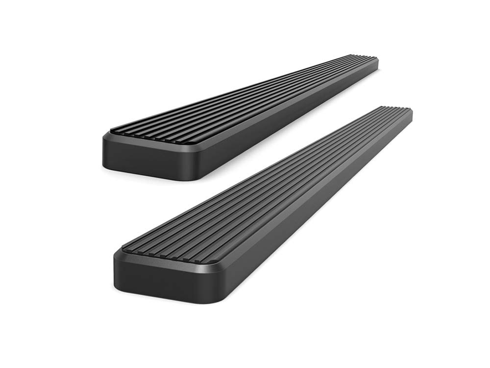 APS Premium 4-Inch Black Running Boards for Cadillac Escalade EXT (2002-2013) - Heavy Duty Side Steps for Easy Access & Off-Road Protection