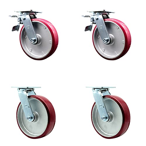 4 Swivel w/2 Total Lock & 2 Swivel Locks