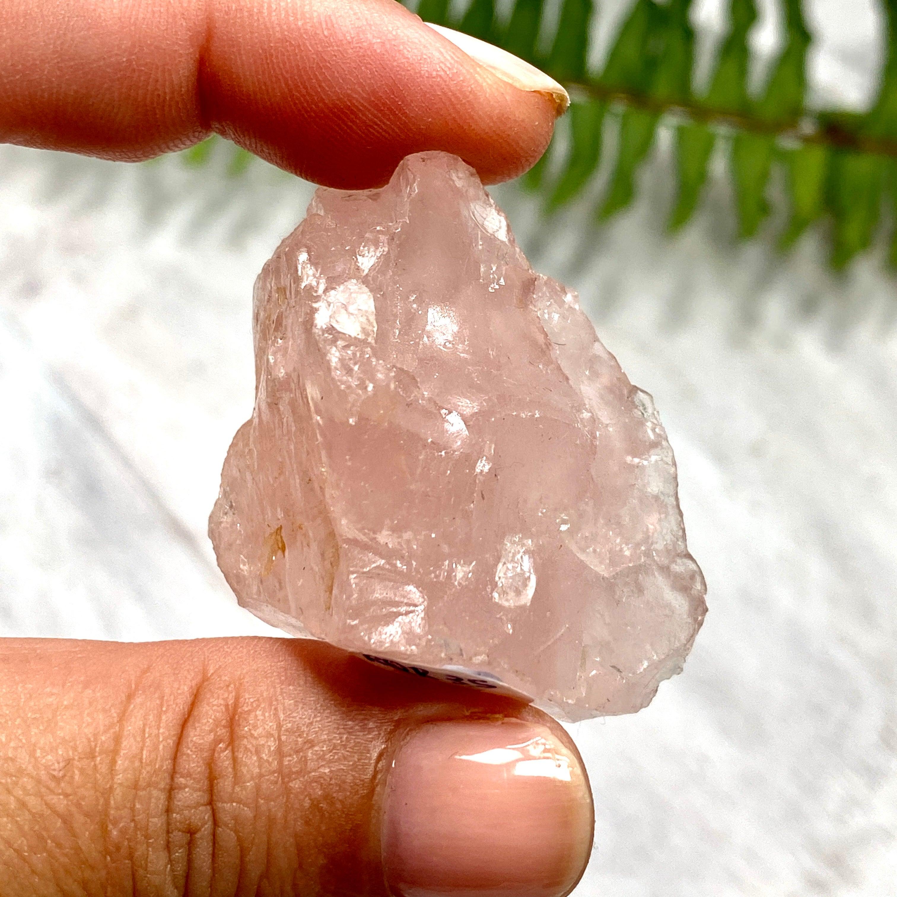 Natural Rose Quartz Raw Stone - Healing Crystal for Love, Positivity & Emotional Balance | Perfect for Meditation, Home Decor & Spiritual Gifts