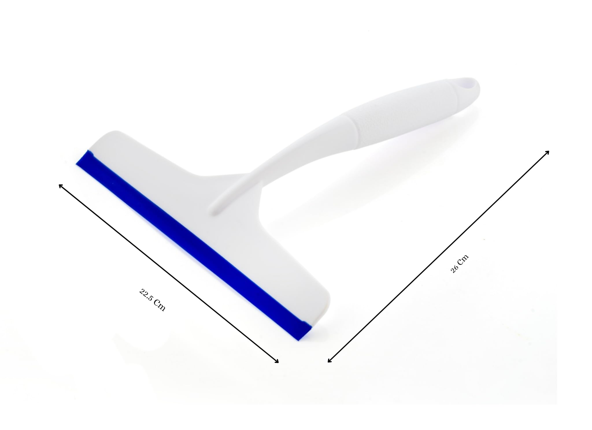 Moxstar Plastic Squeegee for Kitchen, Windows, and Glass Cleaning - Heavy Duty Scraper for Shower, Car, and Mirror Wiping