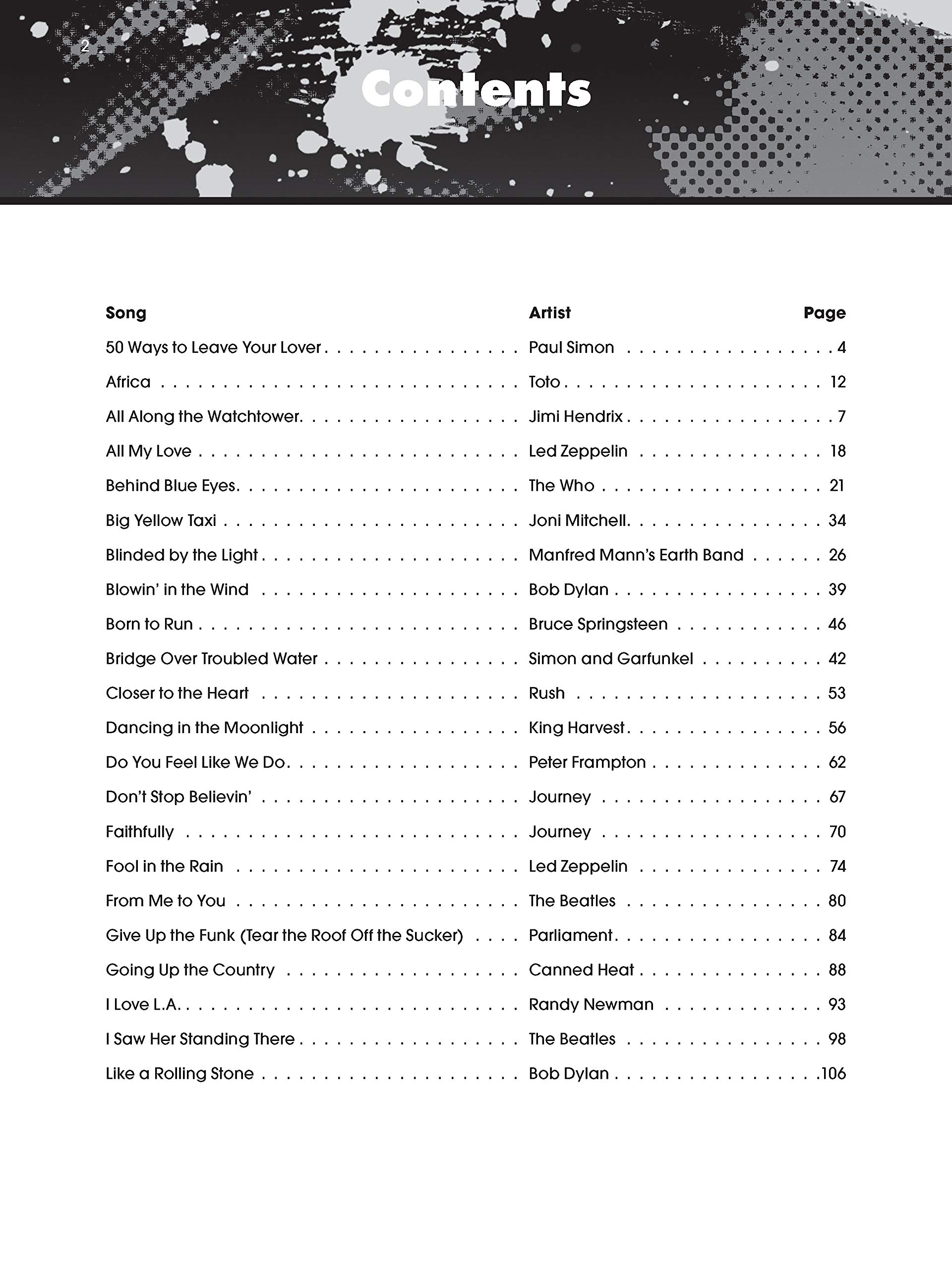The Giant Book of Classic Rock Sheet Music for Easy Piano - 100+ Popular Songs for Beginners & Intermediate Players - Perfect for Home Practice, Music Lessons & Live Performances