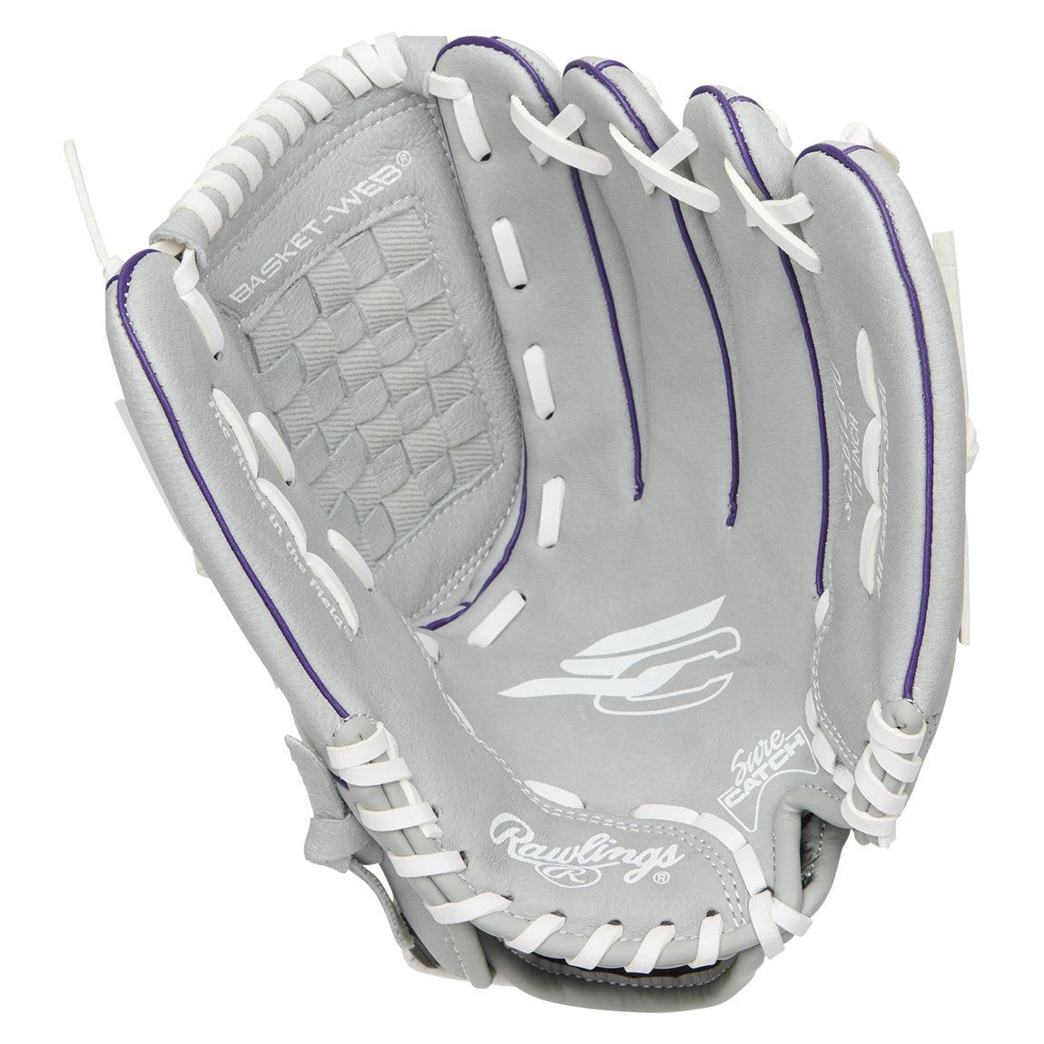 Sure Catch 12 Fastpitch Softball Gloves - Premium Leather Youth & Adult Baseball Mitts for Training & Games - Perfect for Infield, Outfield & Practice Sessions