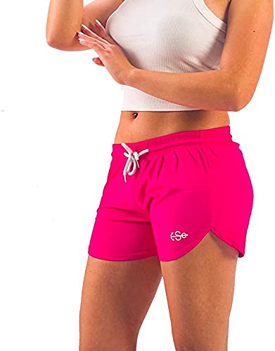 Women's Quick Dry Swim Trunks - Solid Bright Colors Bathing Suits & Swimwear | Perfect for Beach, Pool & Water Sports