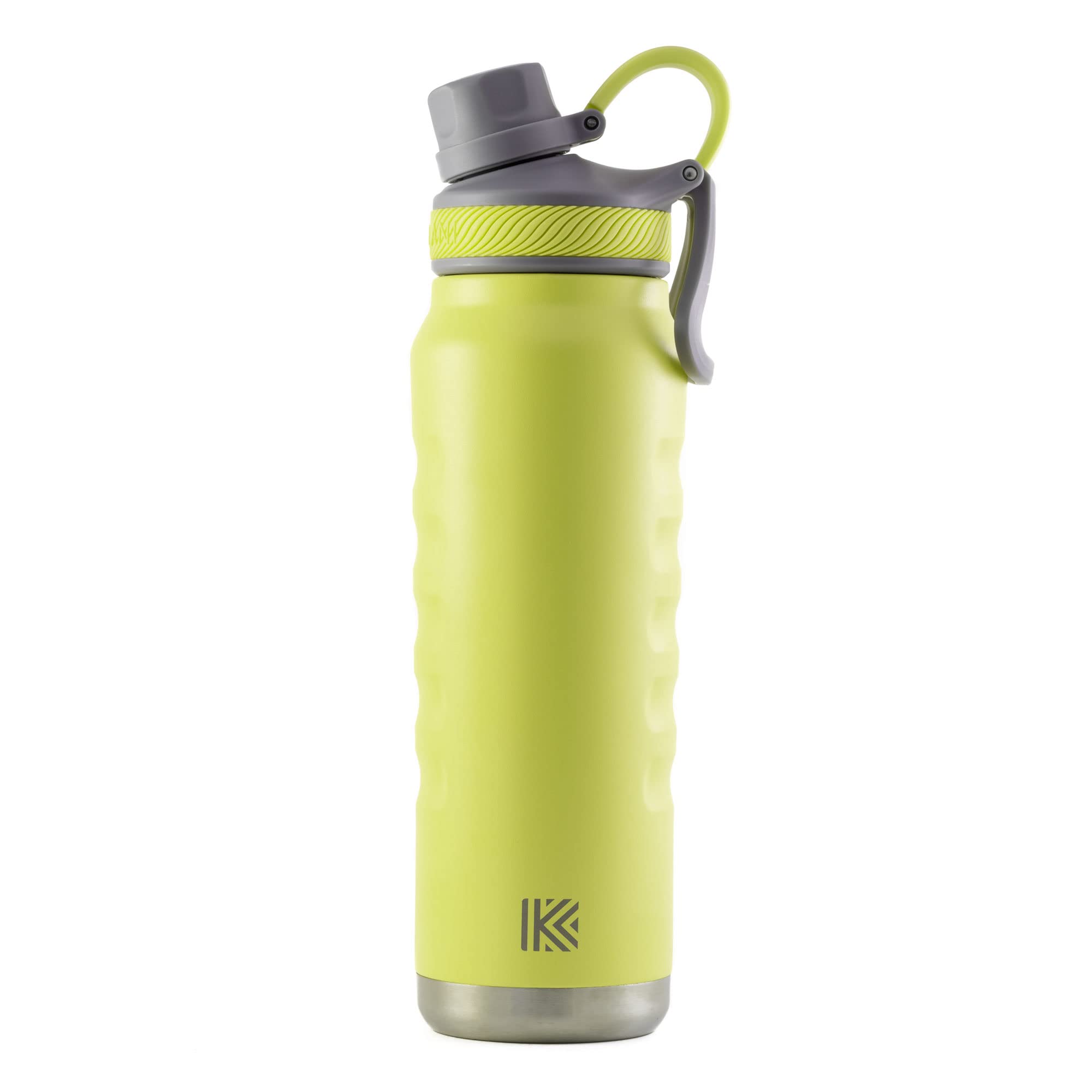 Premium Moku Stainless Steel Water Bottle - 20oz Vacuum Insulated, BPA Free, Leak Proof - Perfect for Gym, Hiking, Travel & Everyday Hydration