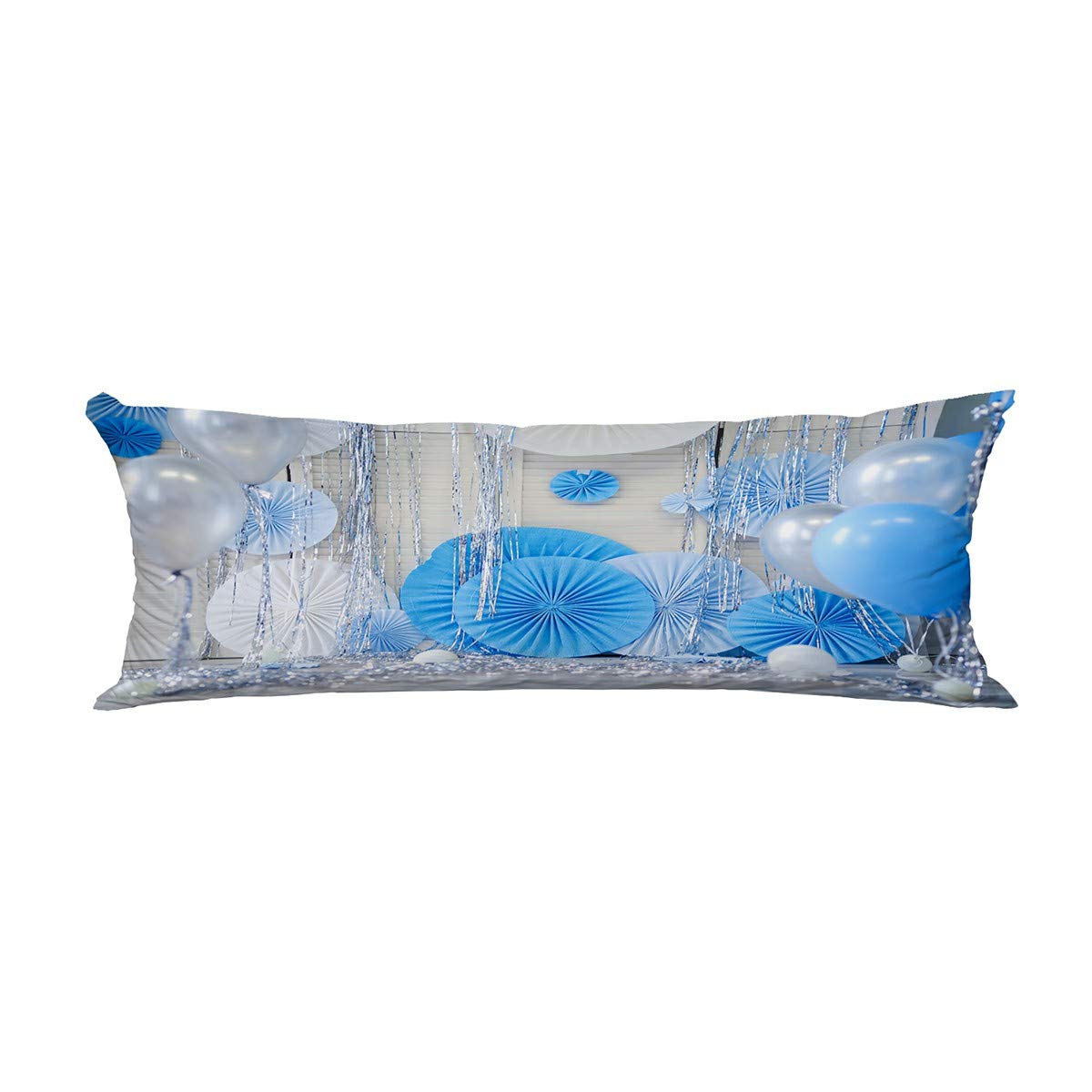 ECZJNT Birthday Cake Pillow Cover - 20x60 Inch Decorative Body Pillowcase & Protector - Perfect for Birthday Parties, Home Decor, and Gifts