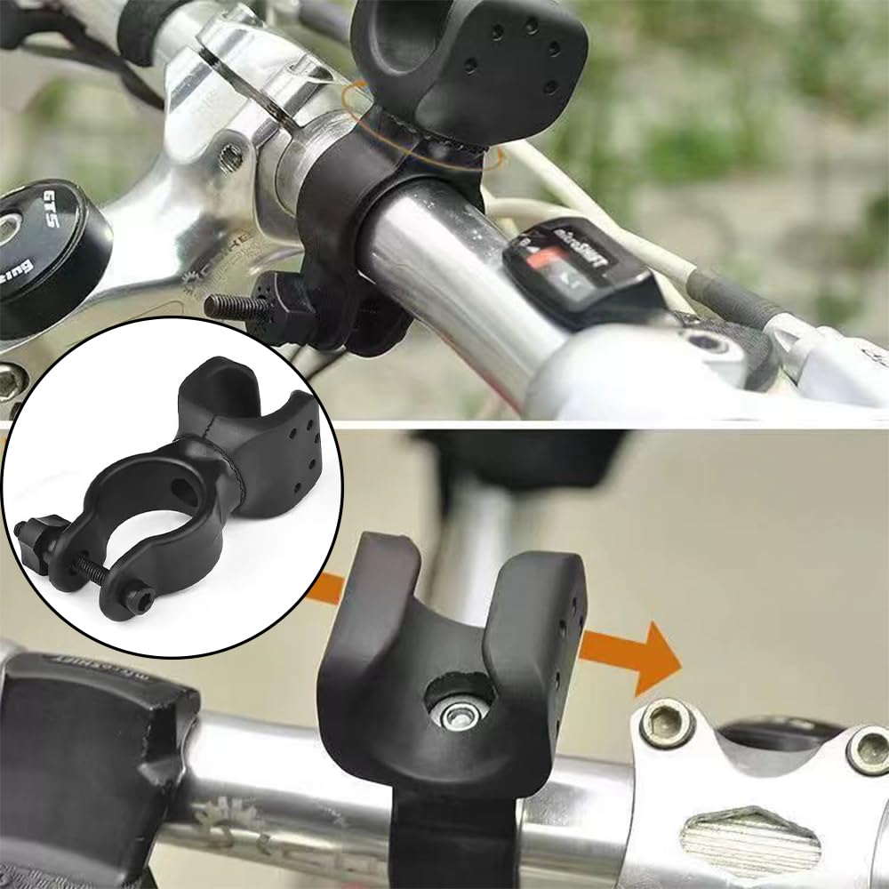 4Pcs Universal Cane Holder for Walker - Durable Plastic Walking Stick Holder Accessories for Wheelchairs, Elderly Walkers & Electric Scooters - Perfect for Mobility Assistance & Daily Use