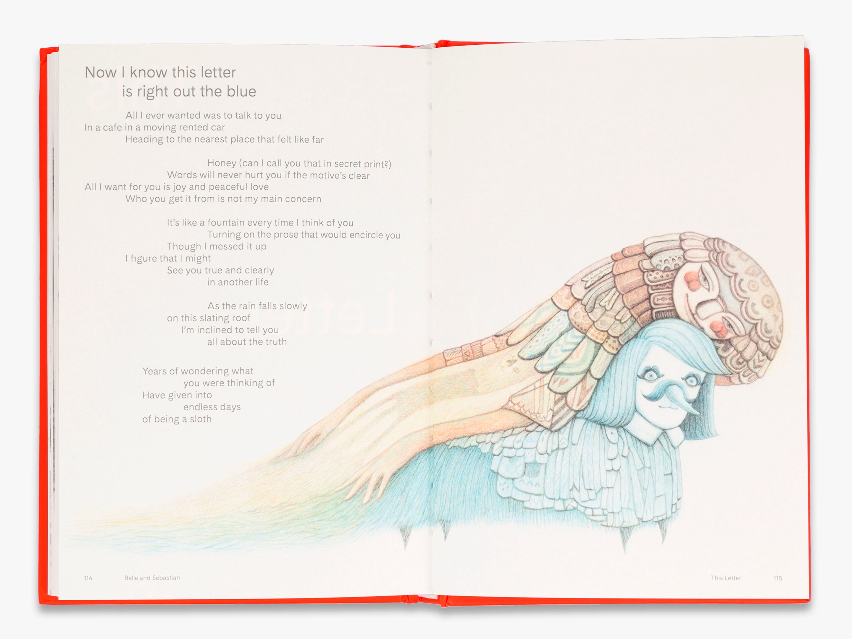Belle and Sebastian: Illustrated Lyrics Book - Beautifully Designed Songbook with Artwork for Fans and Collectors | Perfect for Music Lovers, Gift Giving, and Coffee Table Decor