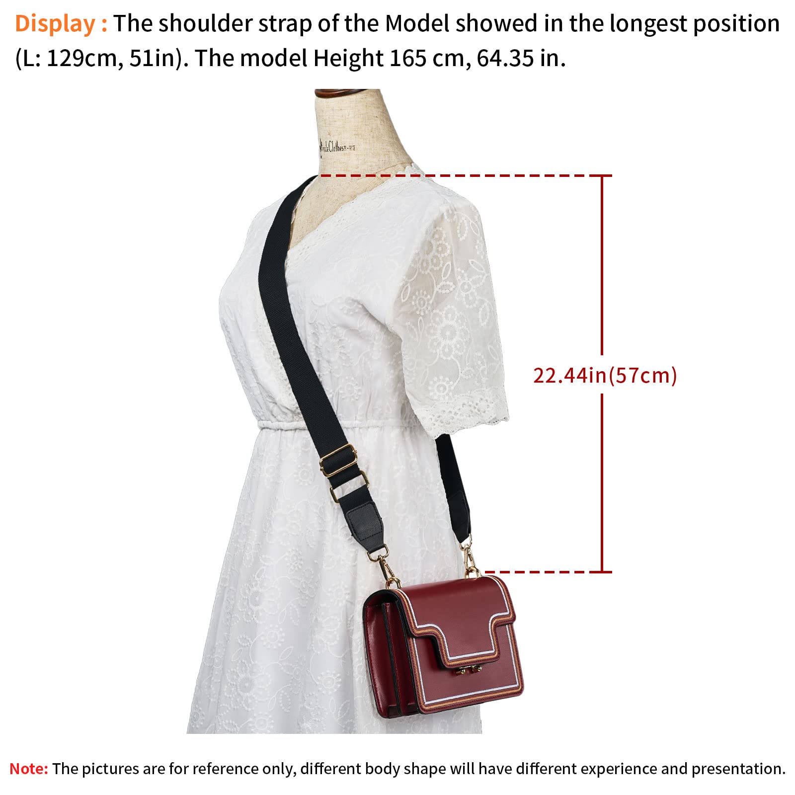 Adjustable Wide Shoulder Purse Strap Replacement - Durable Canvas Crossbody Bag Strap for Women's Handbags & Totes | Perfect for Travel, Shopping & Everyday Use