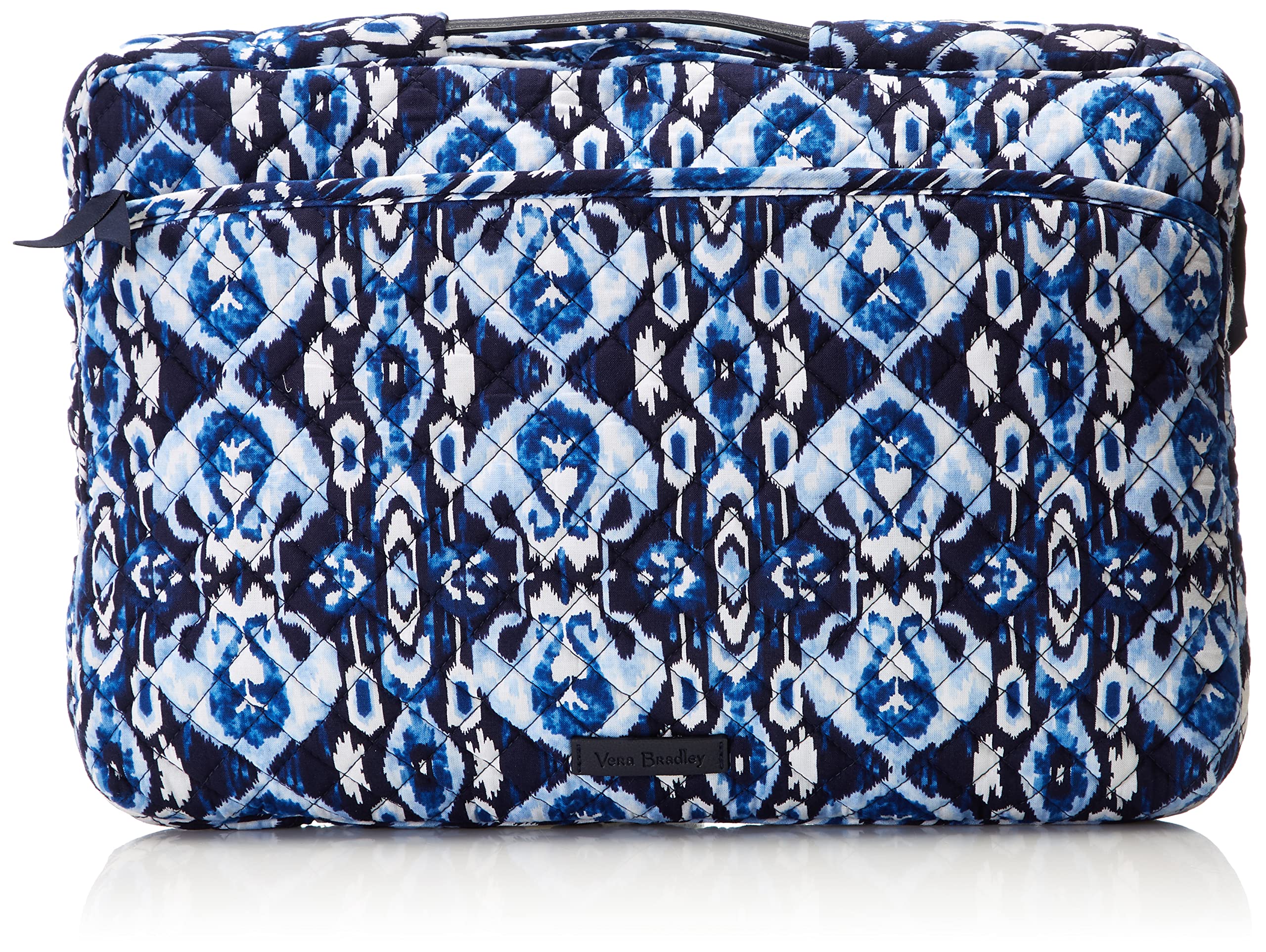 Vera Bradley Women's Cotton Laptop Organizer - Stylish Tech Accessory for Work, Travel & School | Perfect for MacBook, iPad & Notebook Protection