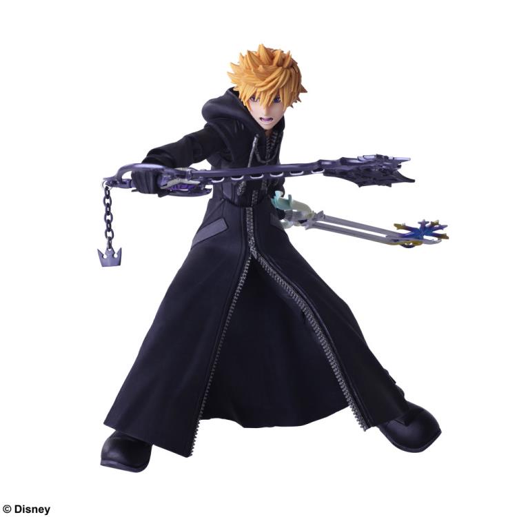 Bring Arts Roxas Action Figure - Kingdom Hearts III by Square Enix - Collectible Anime Character Model for Display & Gaming Fans