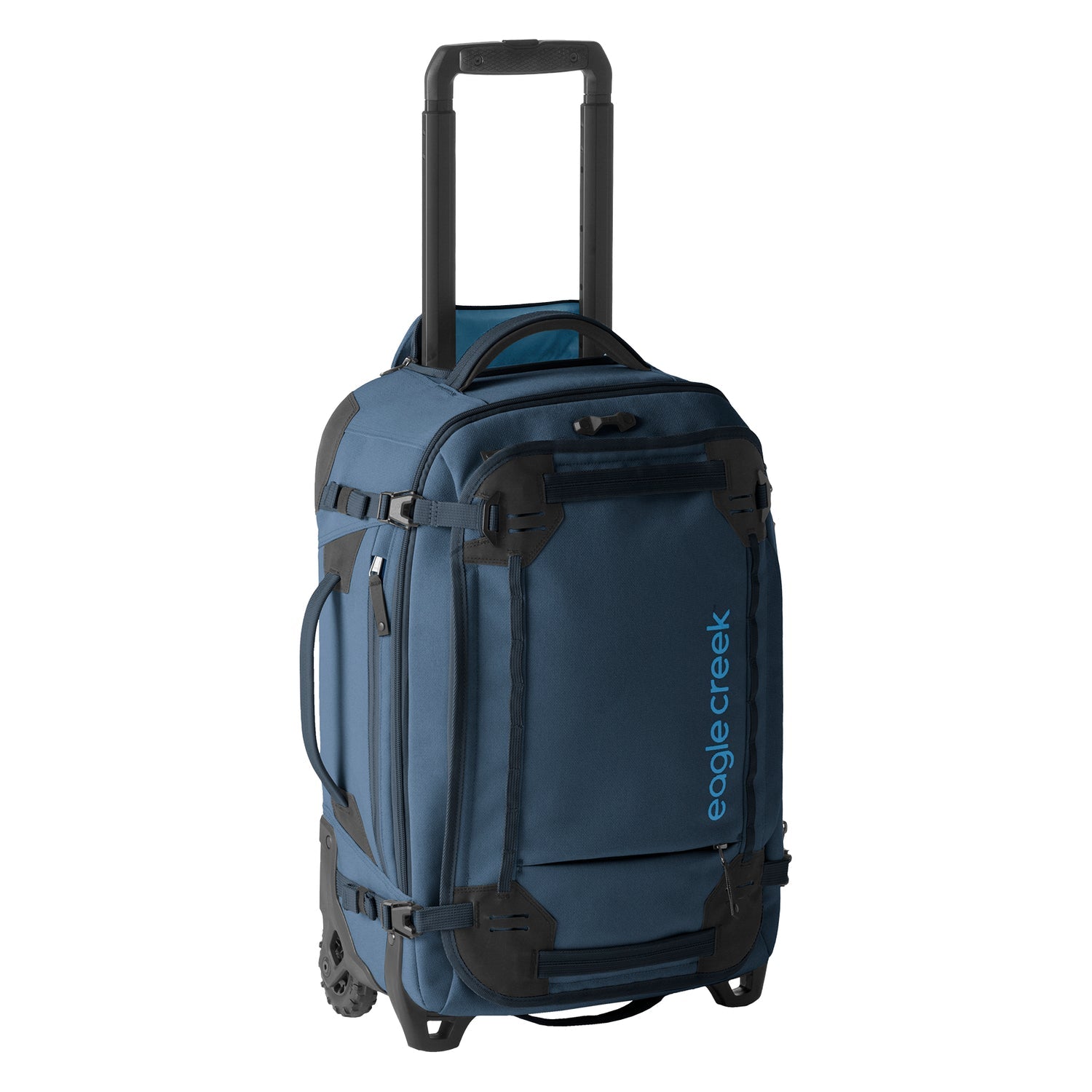 Eagle Creek Gear Warrior XE 2 Wheel Convertible Carry On Luggage - Durable Expandable Suitcase for Travel, Business Trips & Weekend Getaways