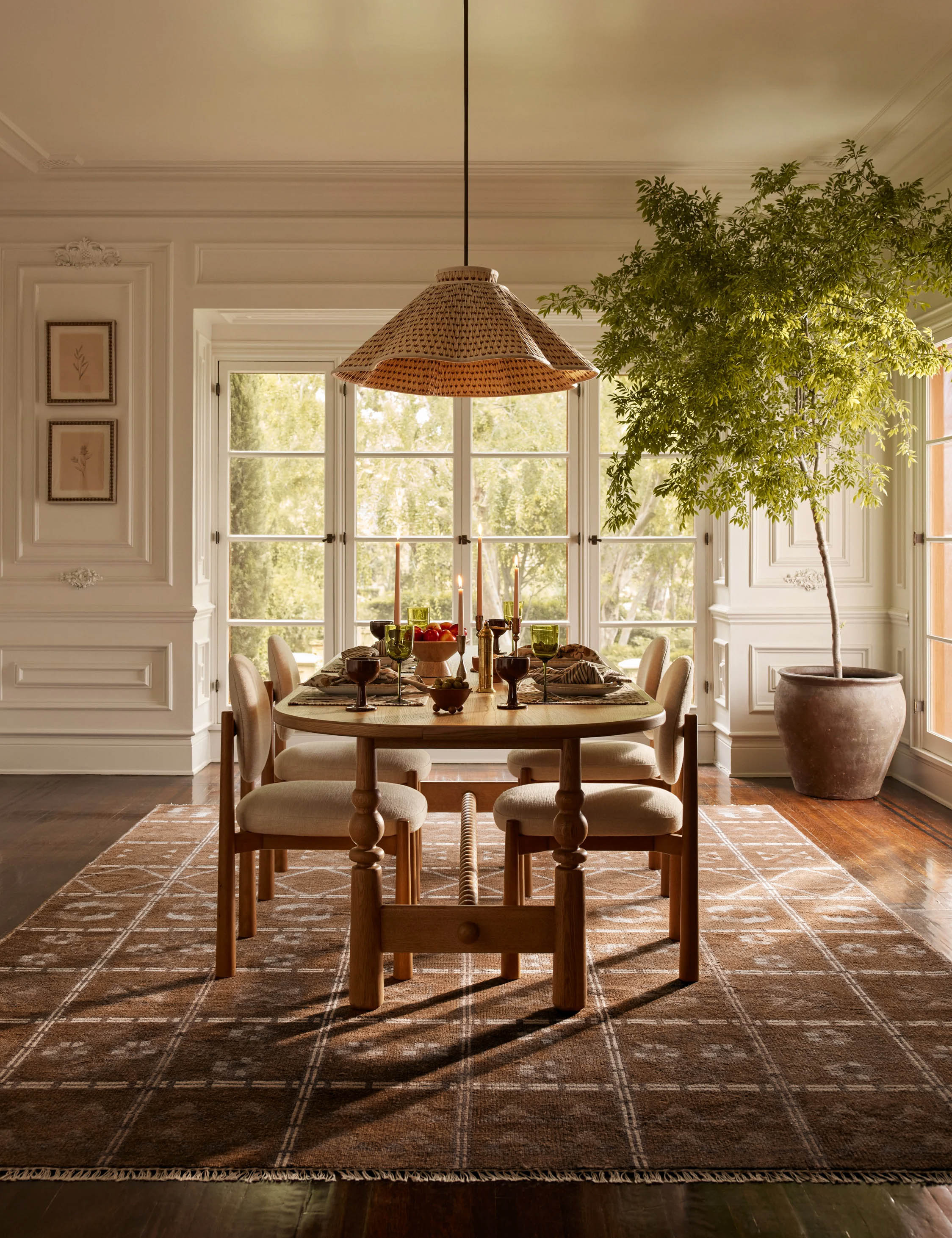 Handmade Baz Wool Area Rug - Premium Hand-Knotted Design for Living Room, Bedroom & Dining Room Decor