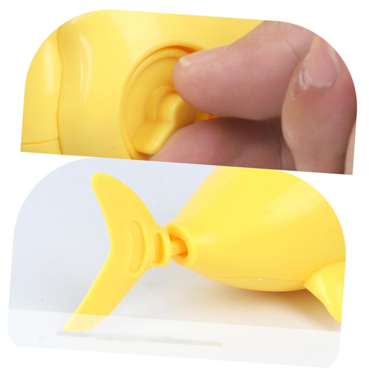 BRIGHTFUFU 4 Pack Wind-Up Swimming Fish Bath Toys - Fun Clockwork Floating Shower Toys for Kids & Toddlers | Bathtub, Pool, Water Playtime