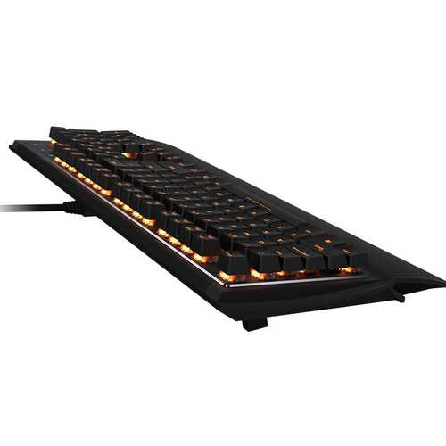 Dareu EK835 104-Key RGB Backlit Mechanical Gaming Keyboard with Orange LED Lights, Metal Panel & BOX Switches - Perfect for PC Gaming, Typing & Office Work