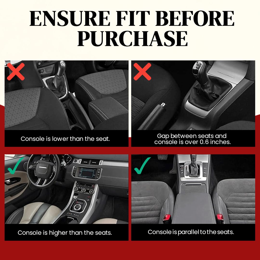 Premium Car Seat Gap Filler Organizer 2 Pack - Universal Fit Cup Holder & Storage Tray for Front Seat Console | Perfect for Phones, Keys & Small Items | Ideal for Sedans, SUVs & Trucks