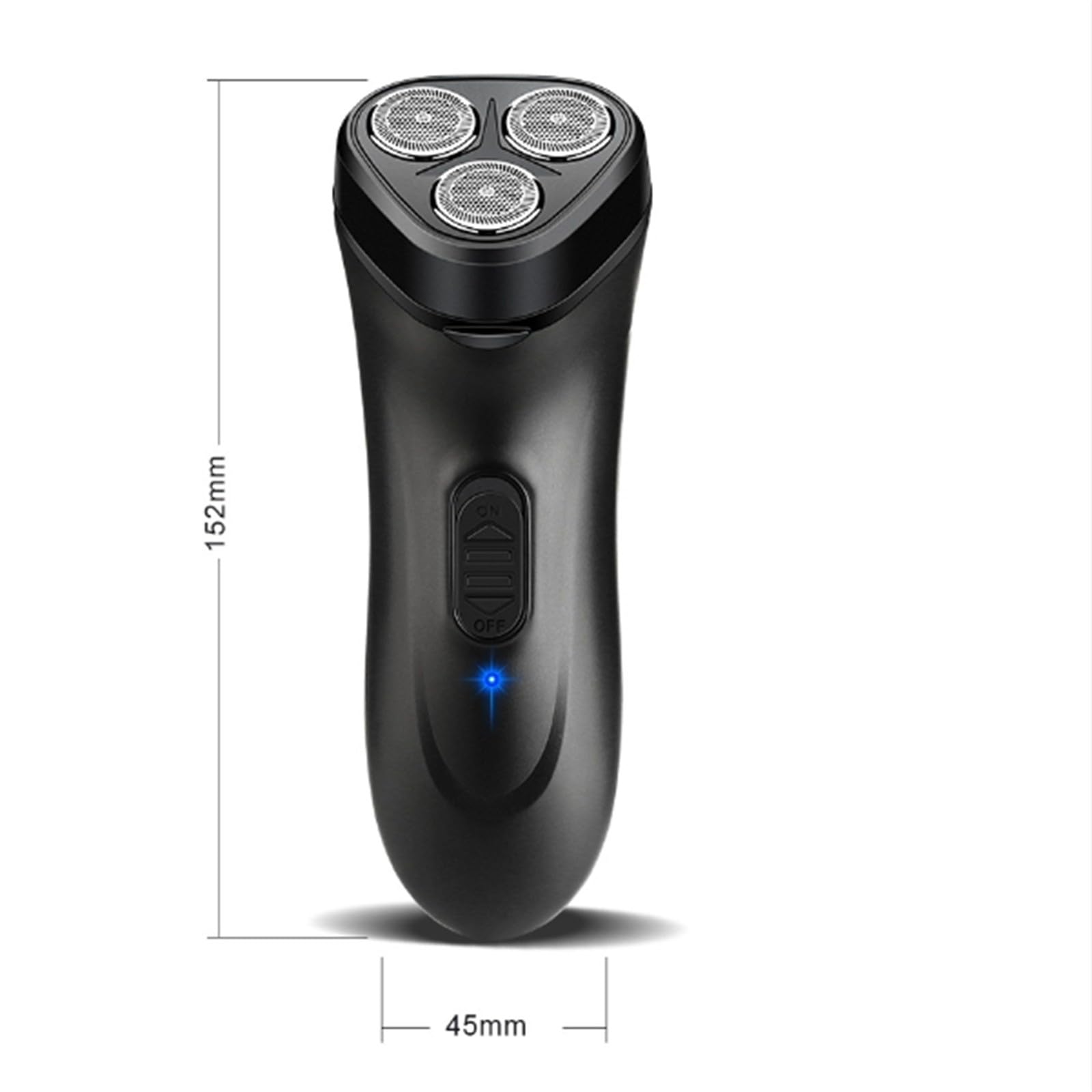 2025 Men's Electric Razor - Waterproof Wet/Dry Cordless Rechargeable Shaver for Smooth Shaving | Portable Face Shaver for Travel | Perfect Gift for Boyfriend, Father & Husband | Home, Office & Gym Use