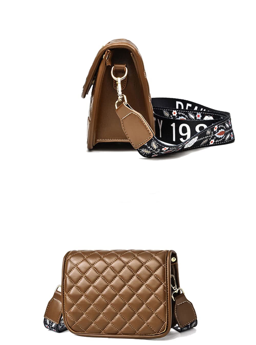 Hanbella Small Crossbody Bags for Women & Girls - Stylish PU Leather Purse, Handbag & Wristlet Clutch - Perfect for School, Travel & Everyday Use