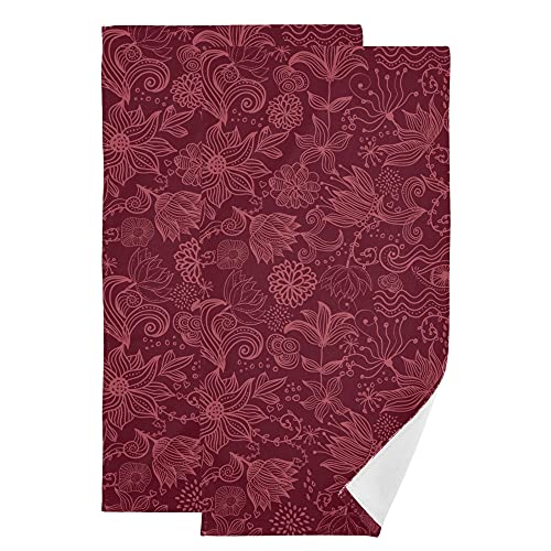 Burgundy Flower