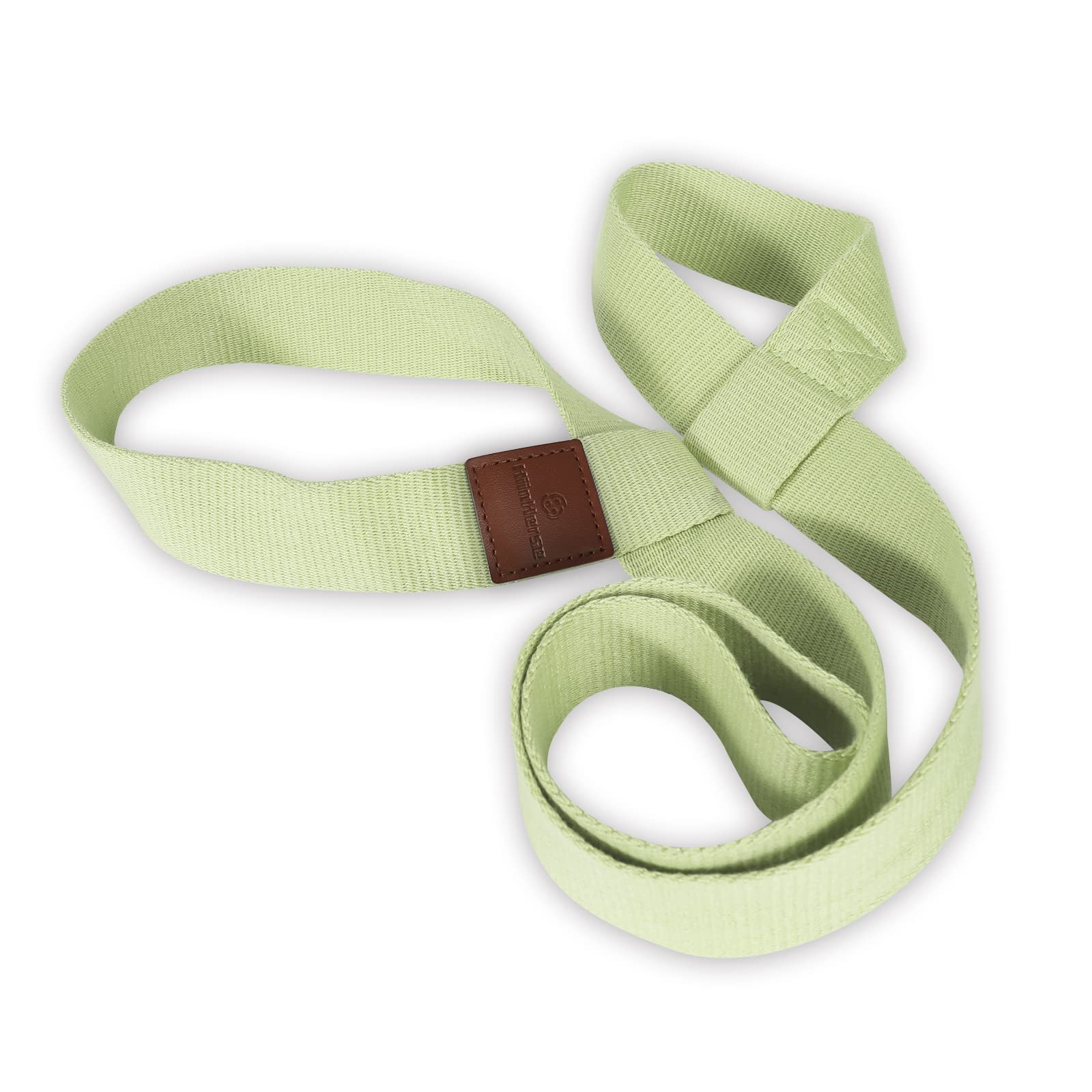 HiinHerse Yoga Mat Strap - 63 Inch Non-Slip Yoga Mat Holder & Carrier for Yoga, Pilates, Gym, and Travel (Smoothie Green) - Perfect for On-the-Go Fitness Enthusiasts