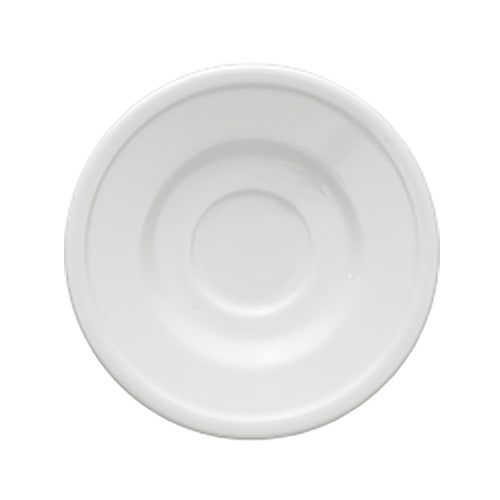 Alani 024582 Tempo Porcelain Espresso Saucer - 4 7/8 Inch (Case of 24) - Premium Coffee Cup Plate for Cafes, Restaurants & Home Barista Use