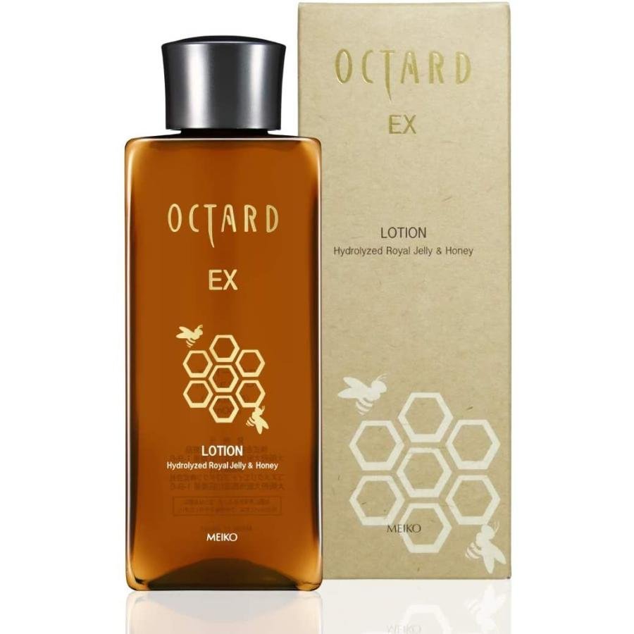 Octard Ex Lotion Royal Jelly & Honey Deep Moisturizing Body Lotion 200ml - Hydrating & Nourishing for Dry Skin - Perfect for Daily Use & Nighttime Skincare Routine