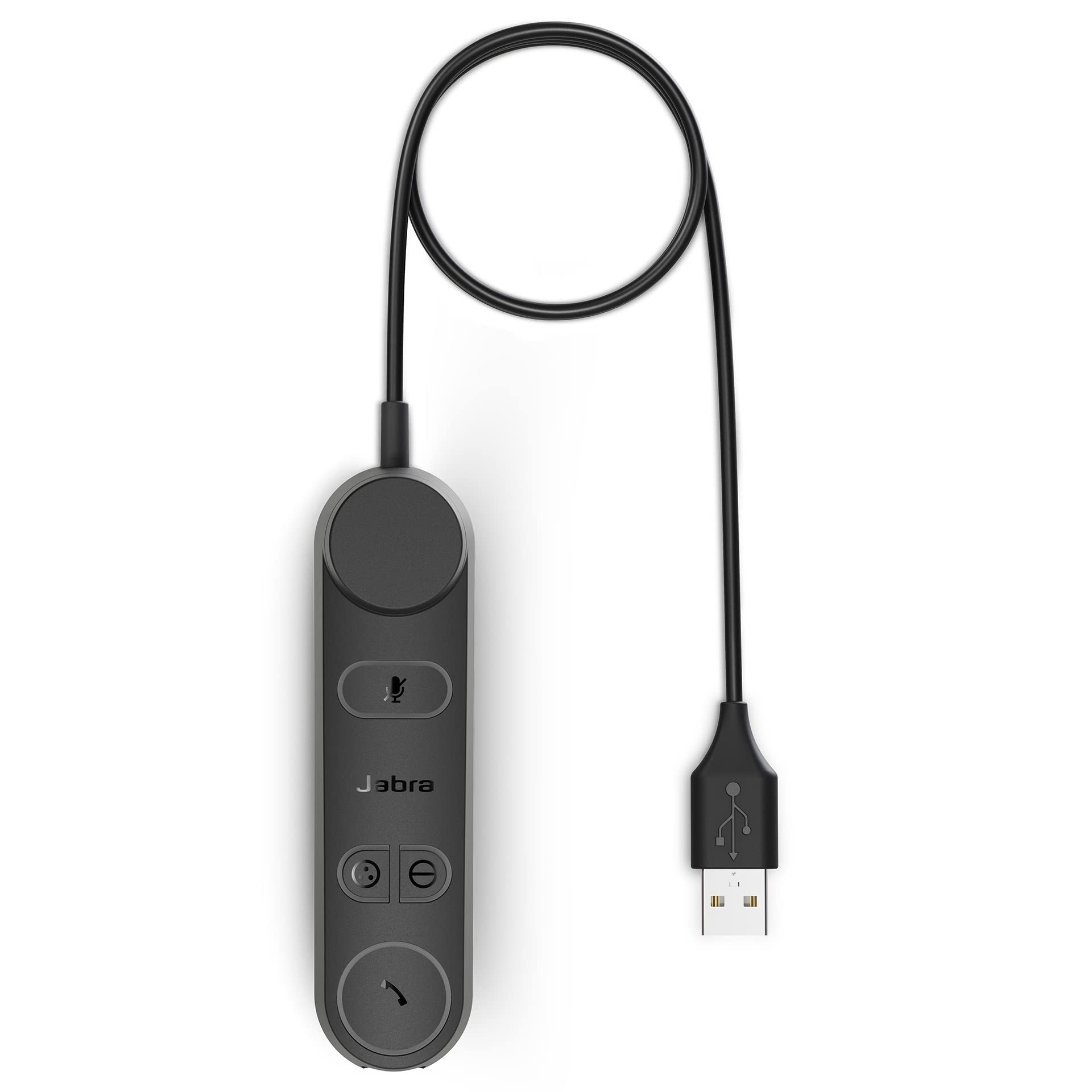 Jabra Engage 50 II Wired Mono Headset with Noise-Cancelling 3-Mic Technology - Ultra-Lightweight USB-A Headset for Call Centers & Remote Work - MS Teams Certified, Compatible with Zoom, Skype & All Platforms (Black) - Perfect for Office Professionals & Customer Support Agents