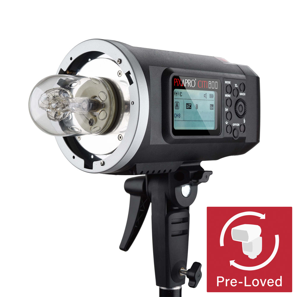 Godox AD600B CITI600 Wistro Power Outdoor Flash with TTL & HSS for Professional Photography - Perfect for Studio, Outdoor, and Event Lighting