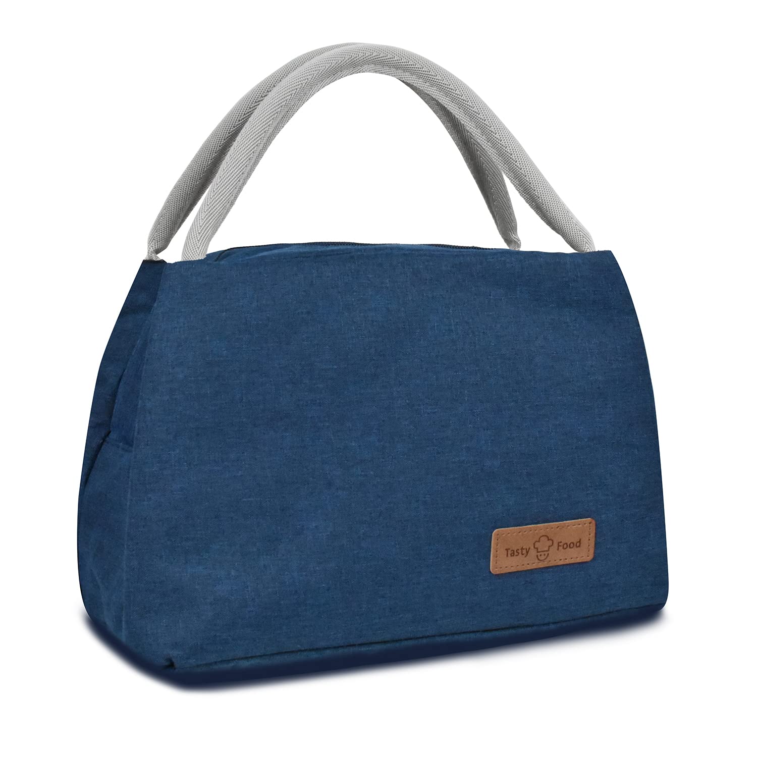 EASTVIO Large Insulated Lunch Bag for Women & Men - Reusable Cooler Tote for School, Work, Picnic & Travel - Blue | Perfect for Office Meals, Beach Trips & Outdoor Adventures
