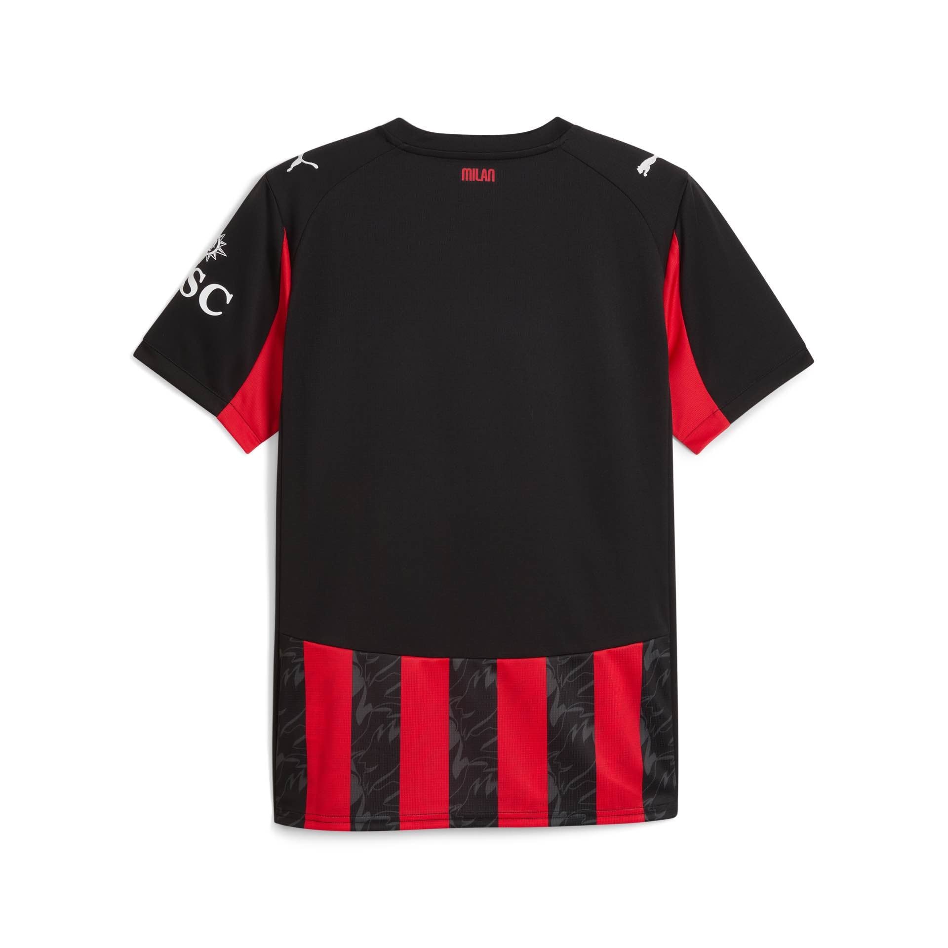 AC Milan 25/26 Home Jersey - Official Soccer Jersey for Men - Authentic Football Shirt with Club Badge - Perfect for Matchdays, Training & Fan Support