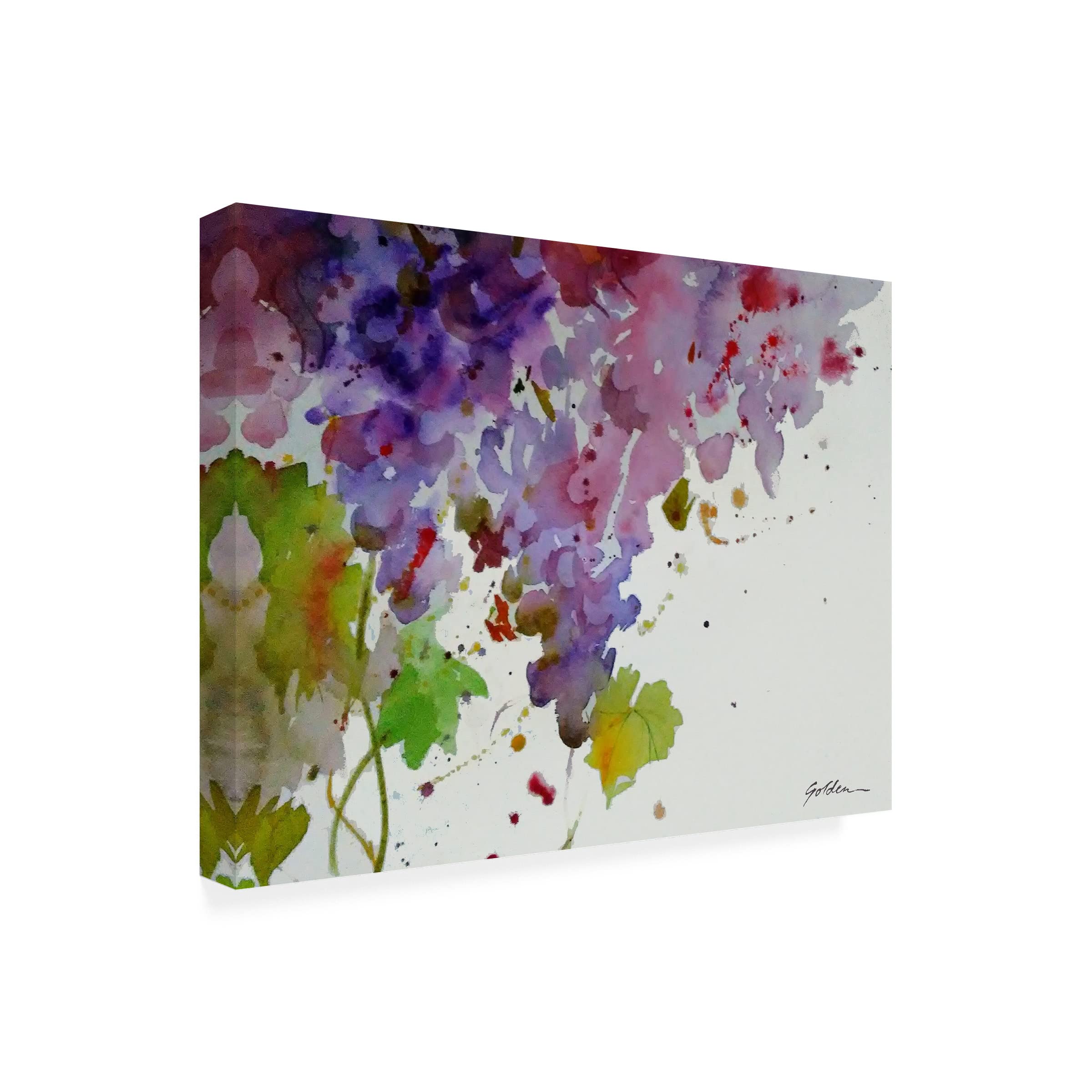 Sheila Golden 'Harvest I' Weatherproof Outdoor Wall Art - Farmhouse Decor for Patio, Garden & Porch