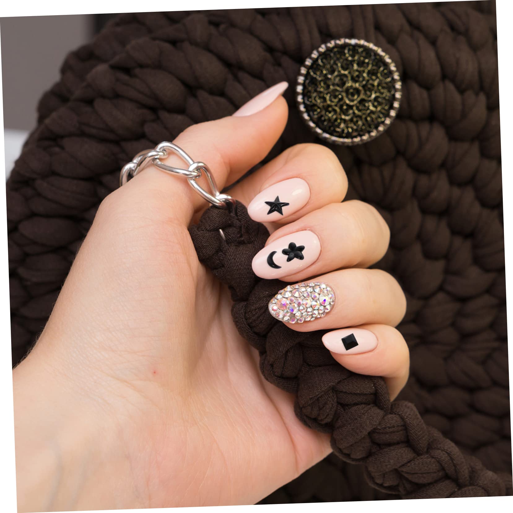 Minkissy Nail Decals - Easy to Apply Nail Stickers for Creative Manicure Designs | DIY Nail Art Decorations for Women | Perfect for Parties, Weddings & Special Occasions